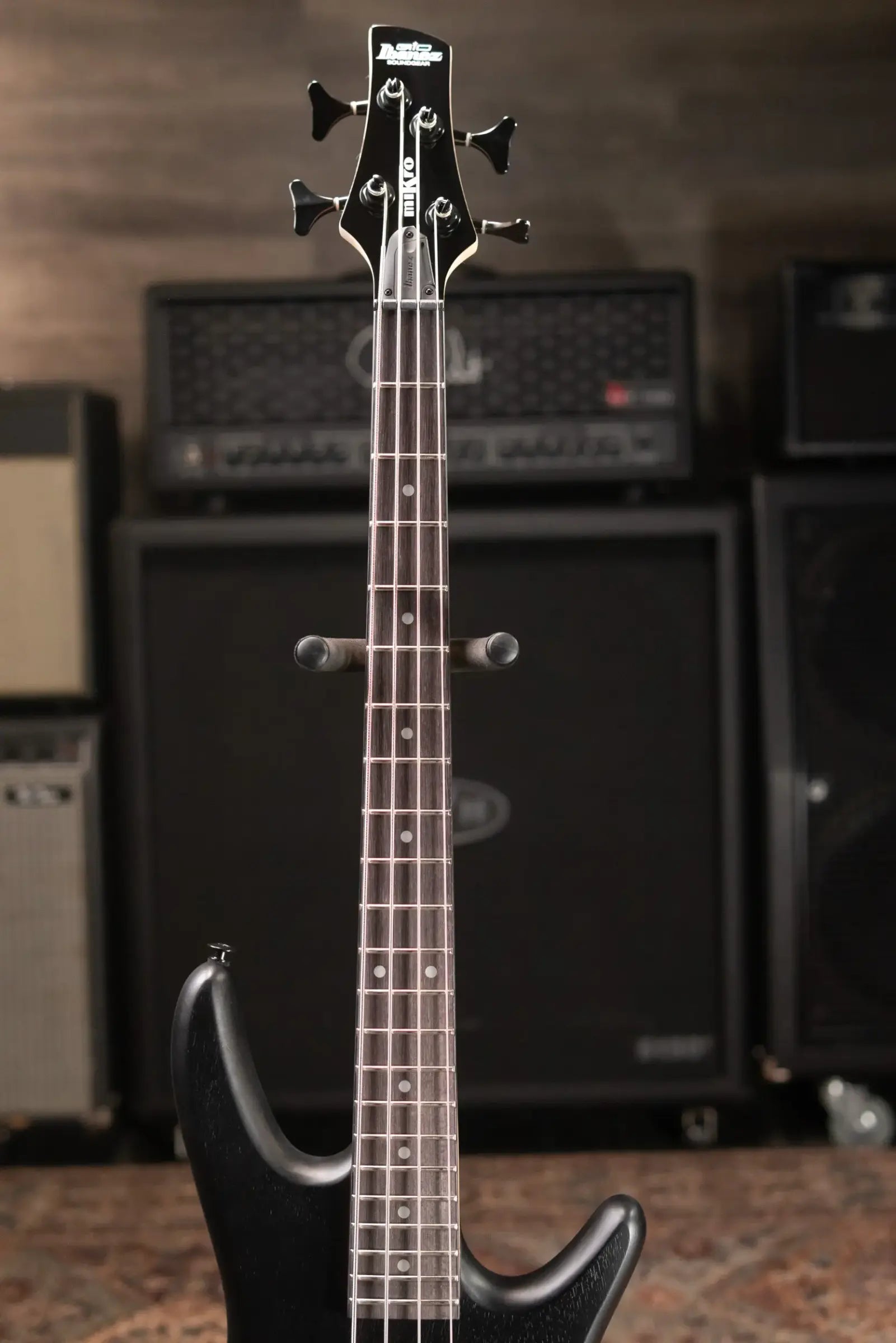 Ibanez GSRM20BWK miKro Bass Guitar - Weathered Black