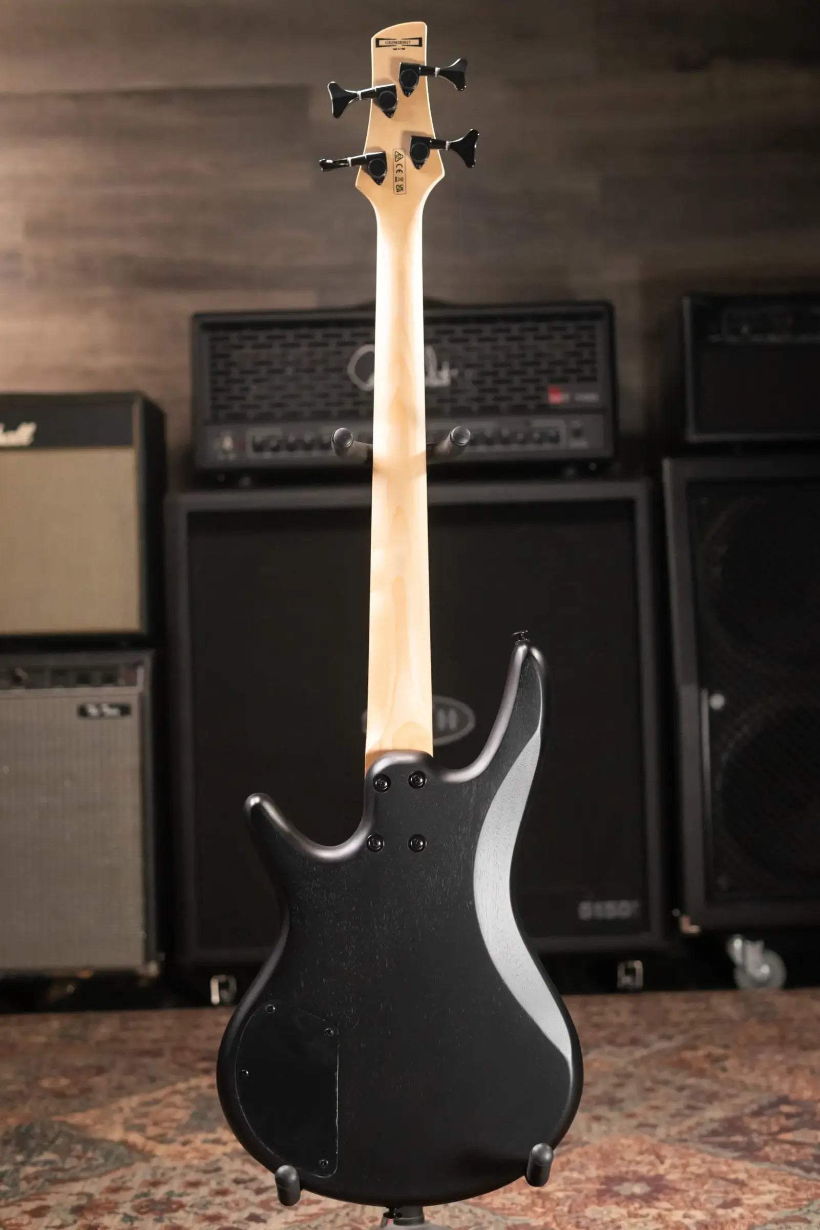 Ibanez GSRM20BWK miKro Bass Guitar - Weathered Black