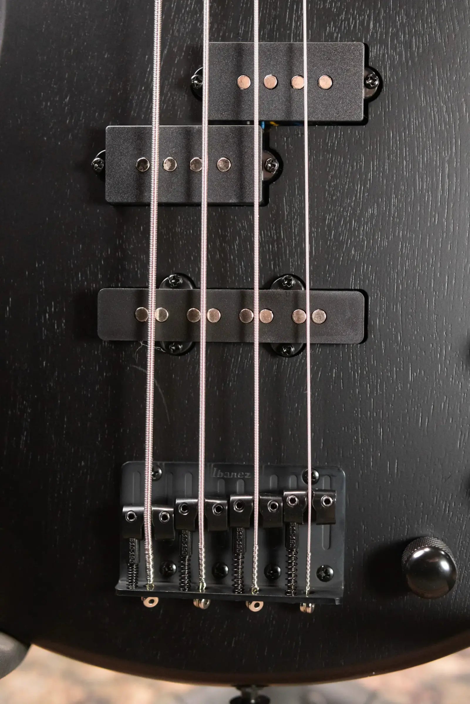 Ibanez GSRM20BWK miKro Bass Guitar - Weathered Black