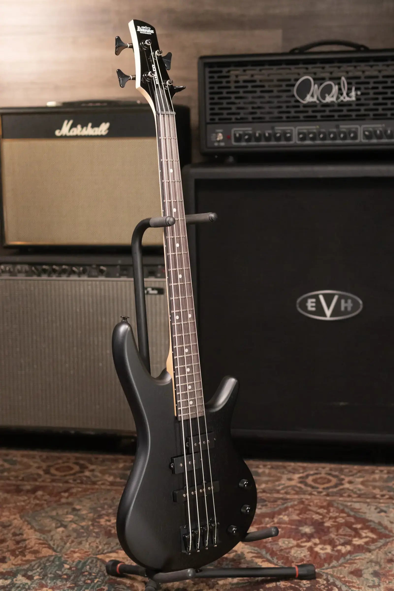 Ibanez GSRM20BWK miKro Bass Guitar - Weathered Black