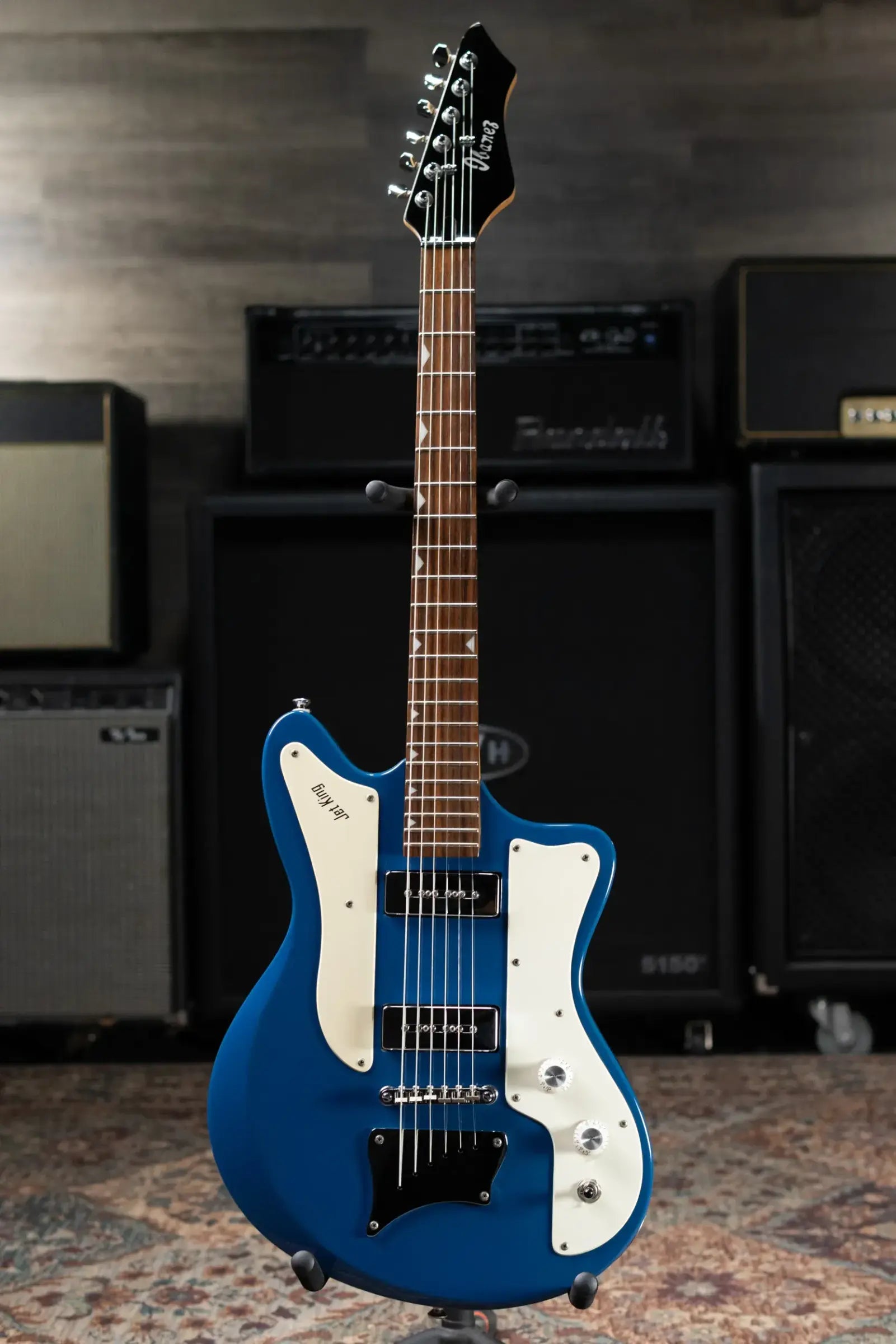 Ibanez Jet King Electric Guitar - Blue with Gig Bag - Used