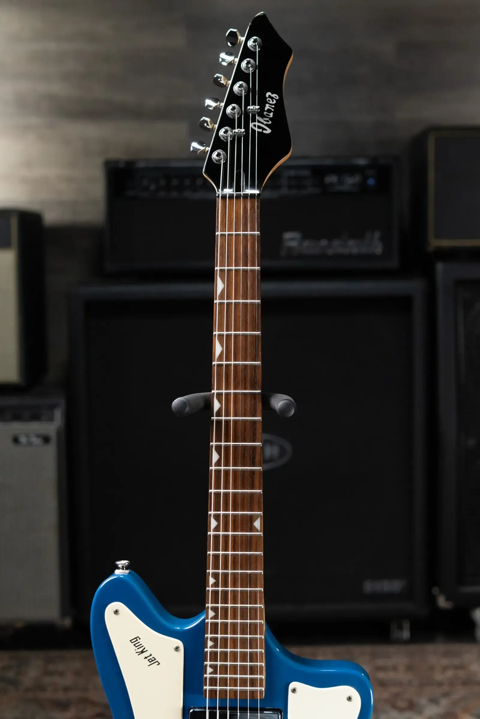 Ibanez Jet King Electric Guitar - Blue with Gig Bag - Used