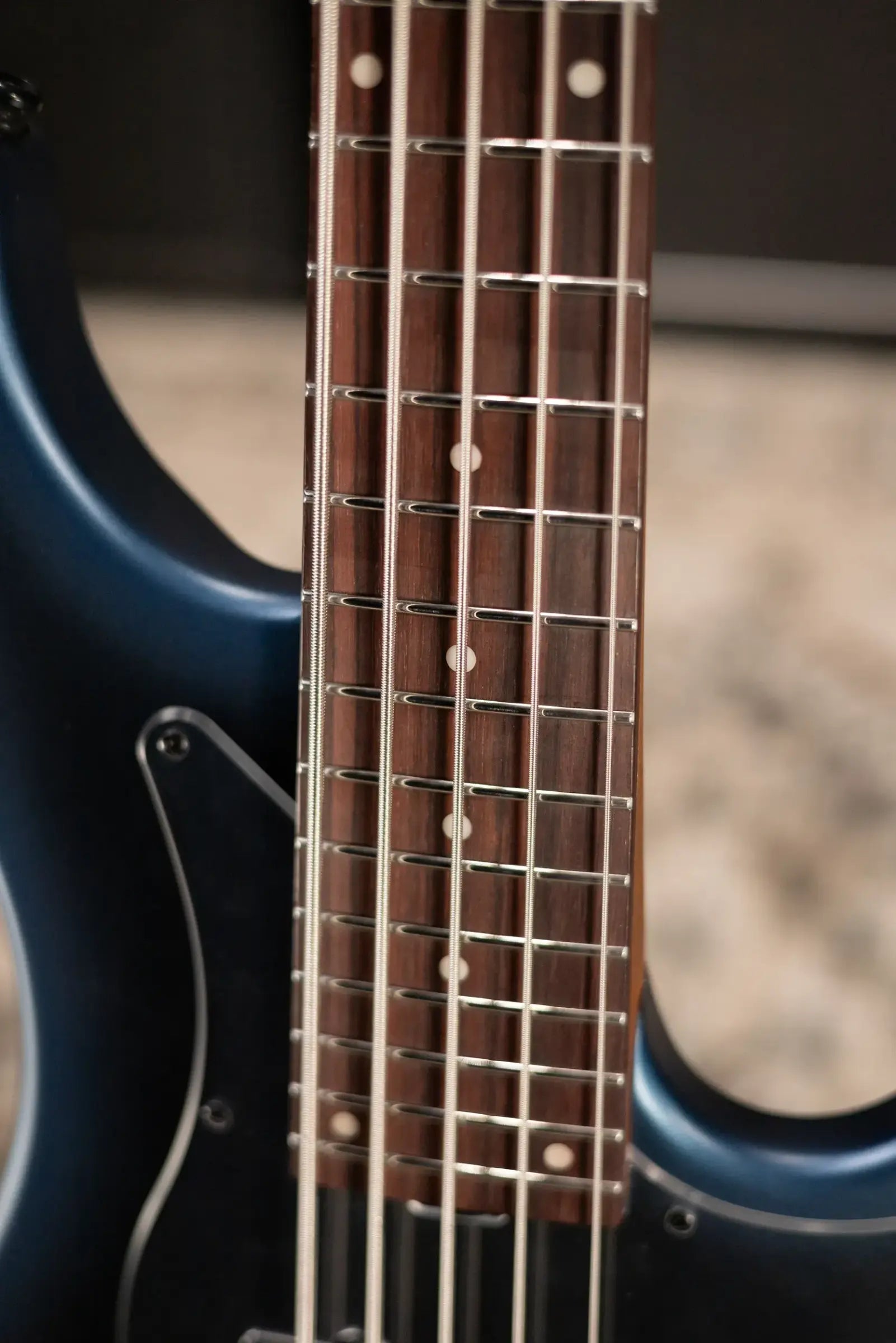 Ibanez Mode MDM1005 5-String Electric Bass Guitar - Midnight Arctic Ocean Matte