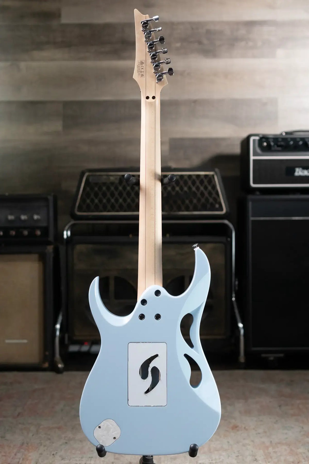 Ibanez PIA3761C Steve Vai Signature Electric Guitar - Blue Powder with Hardshell Case