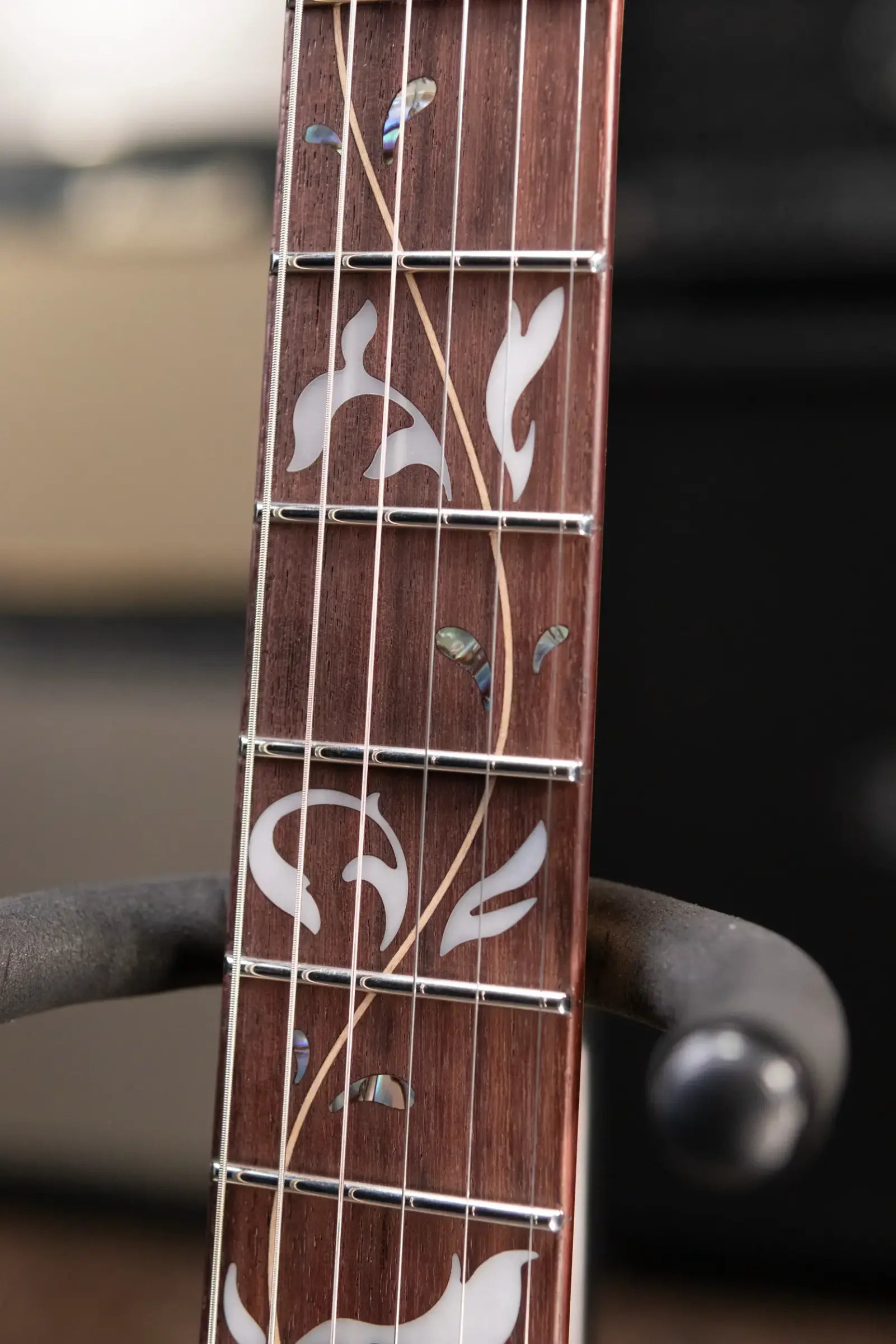 Ibanez PIA3761SLW Steve Vai Signature Electric Guitar Stallion White with Hardshell Case - Used