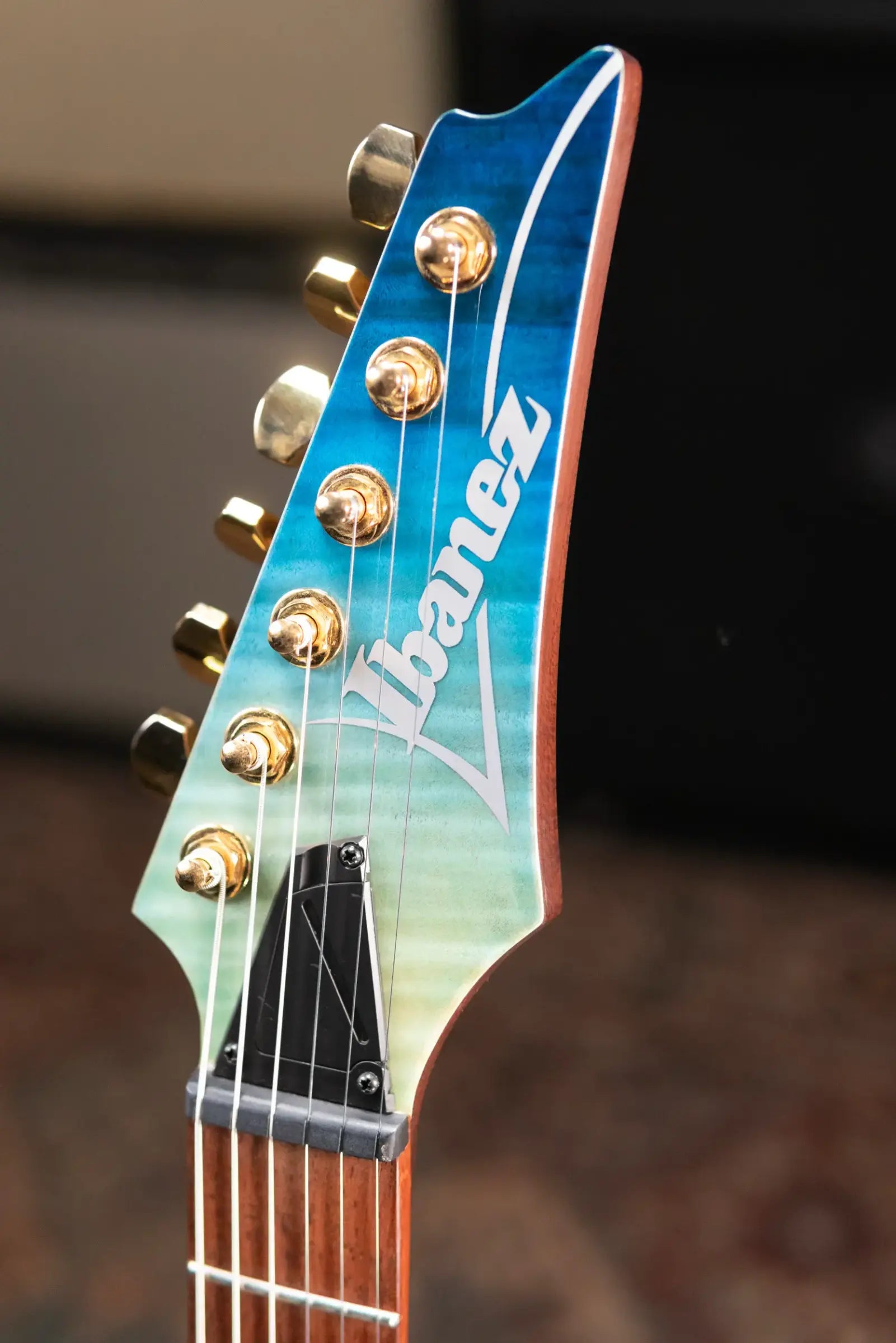 Ibanez RG421HPFM Blue Reef Graduation Electric Guitar with Hardshell Case - Used
