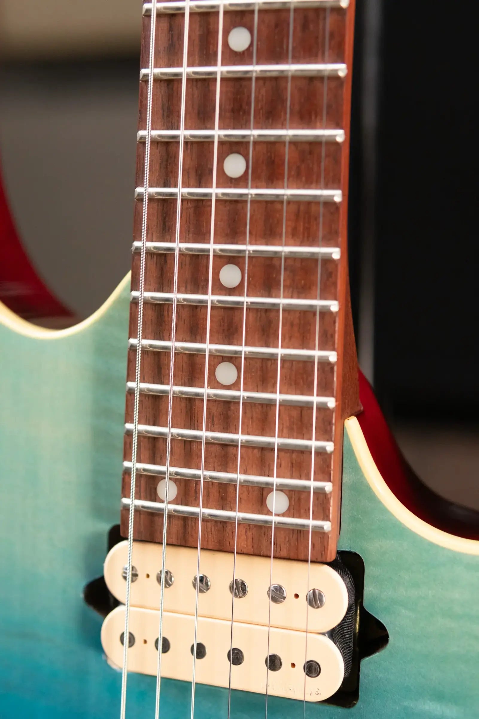 Ibanez RG421HPFM Blue Reef Graduation Electric Guitar with Hardshell Case - Used