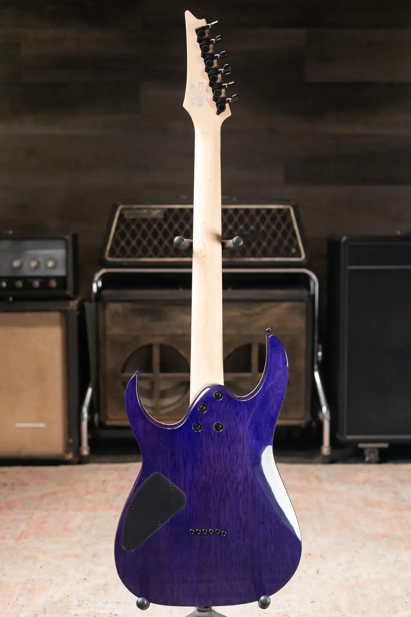 Ibanez RG421QM Electric Guitar - Cerulean Blue Burst