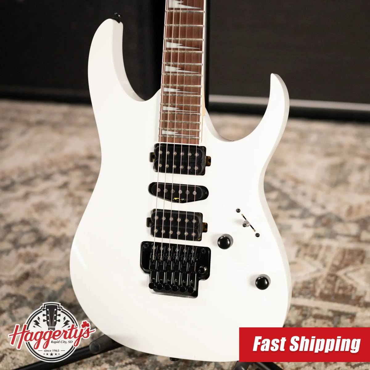 Ibanez RG470DX RG Standard Electric Guitar - White