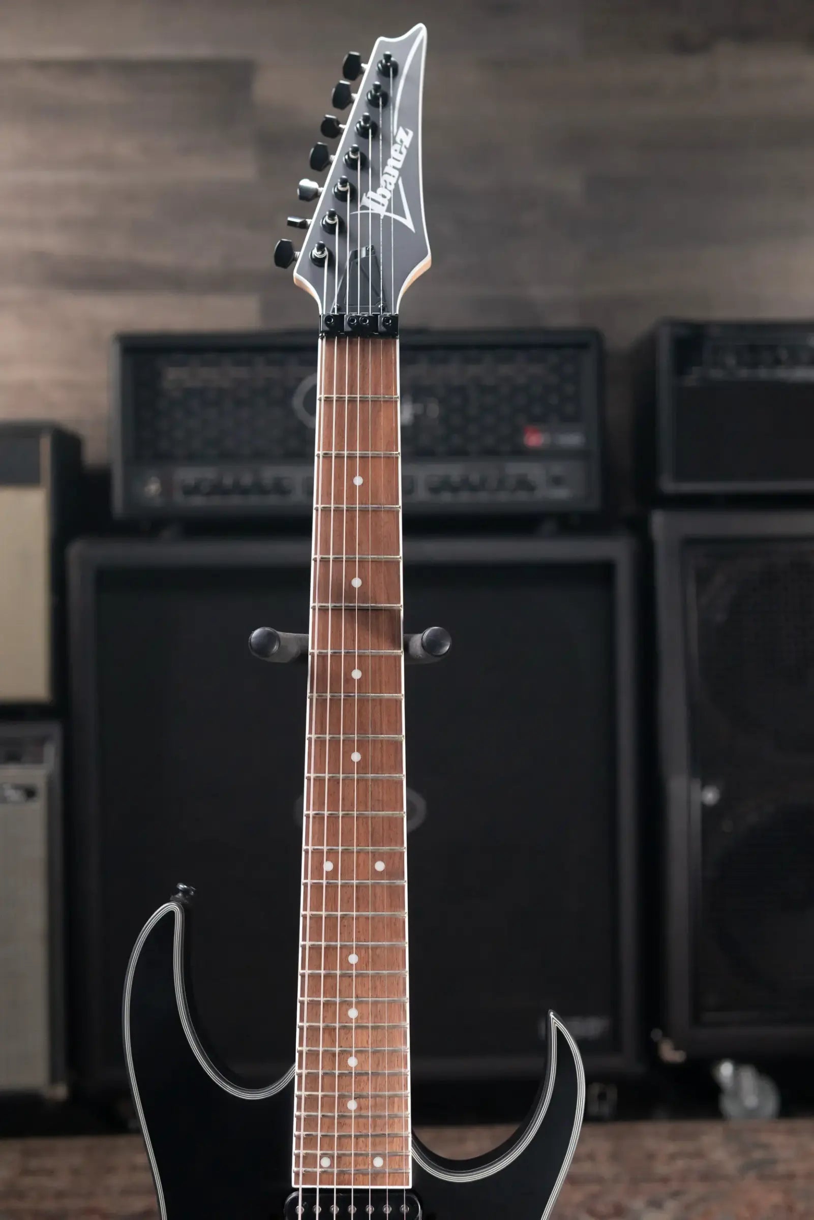 Ibanez RG7420EX 7-String Electric Guitar - Black Flat