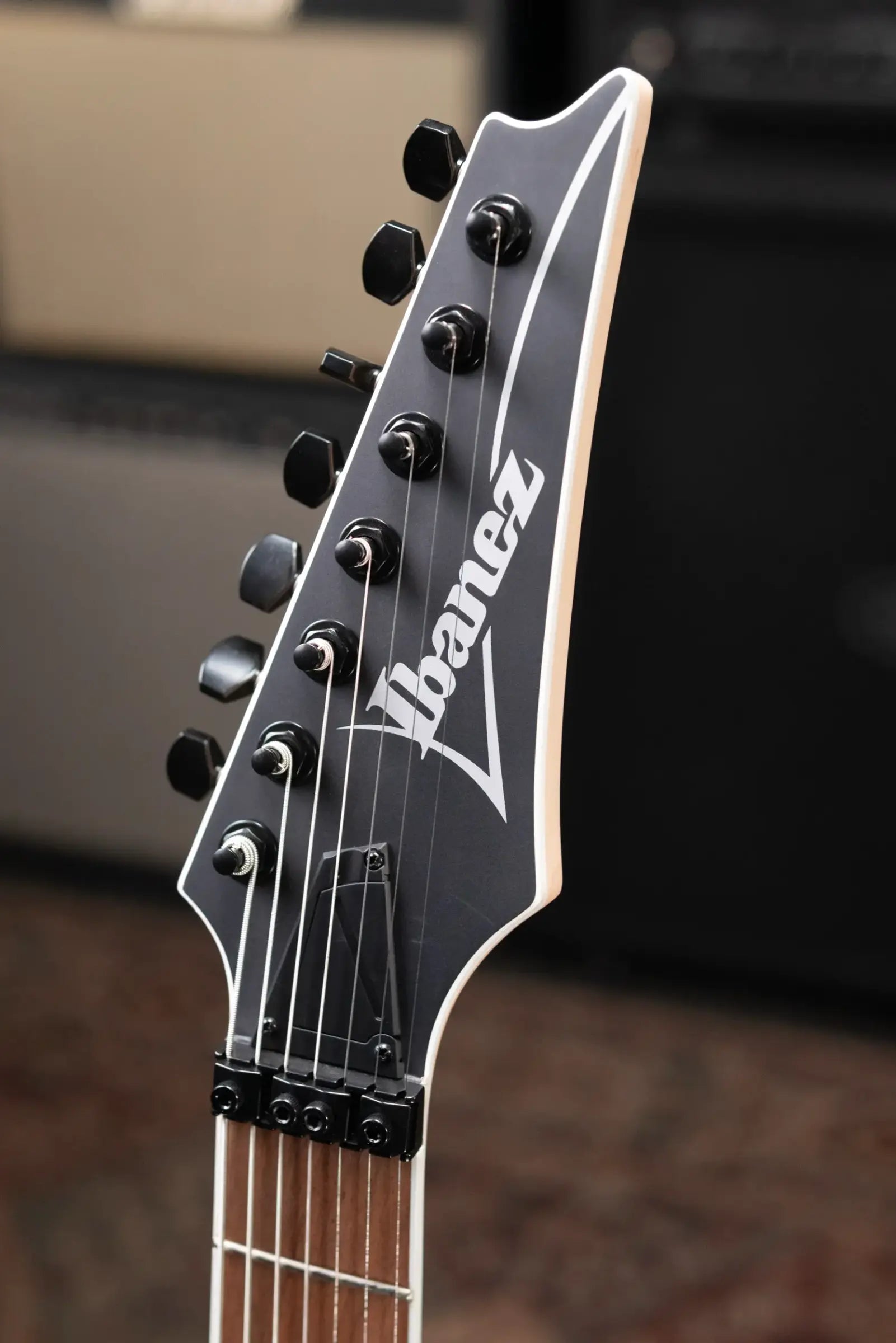 Ibanez RG7420EX 7-String Electric Guitar - Black Flat