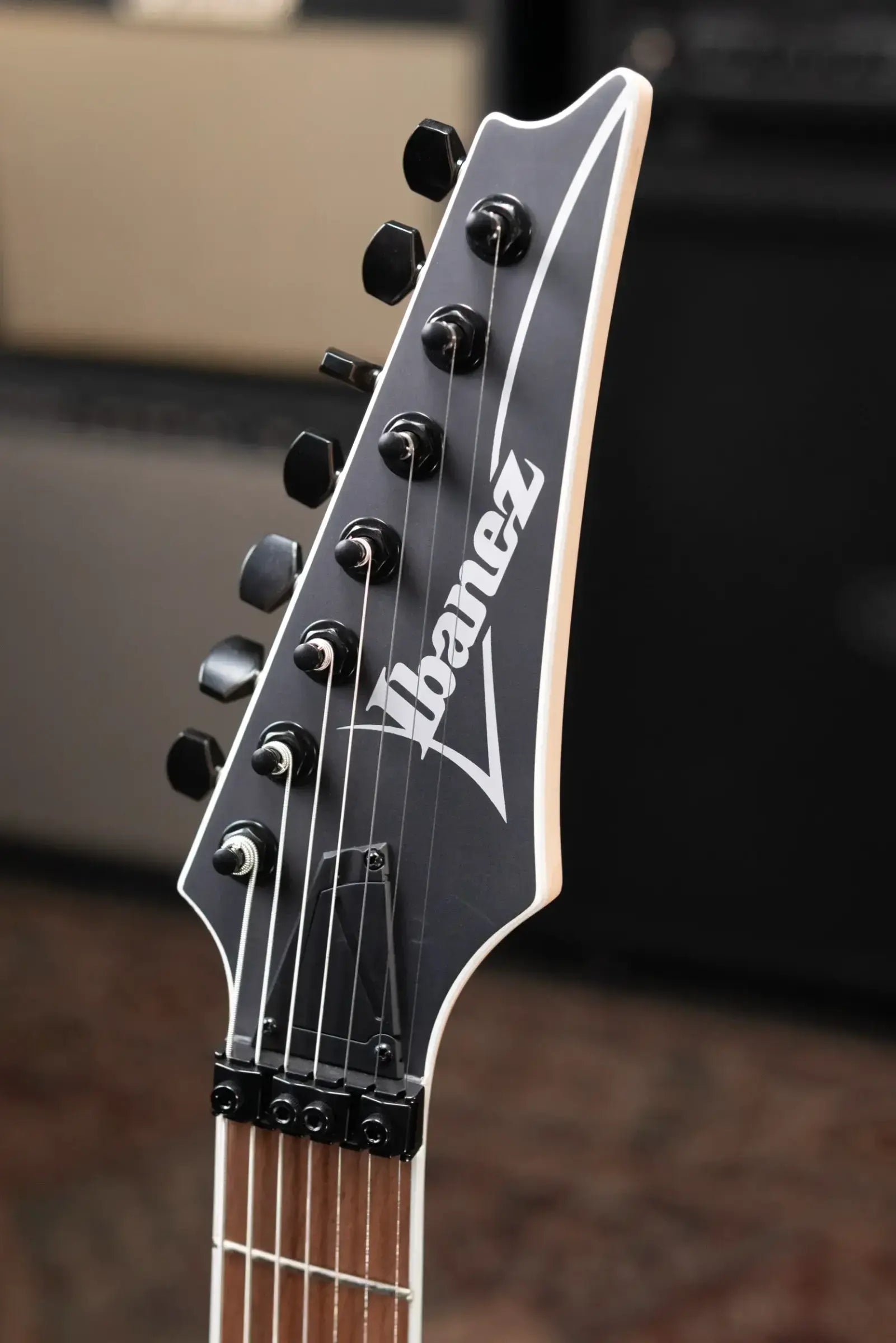 Ibanez RG7420EX 7-String Electric Guitar - Black Flat