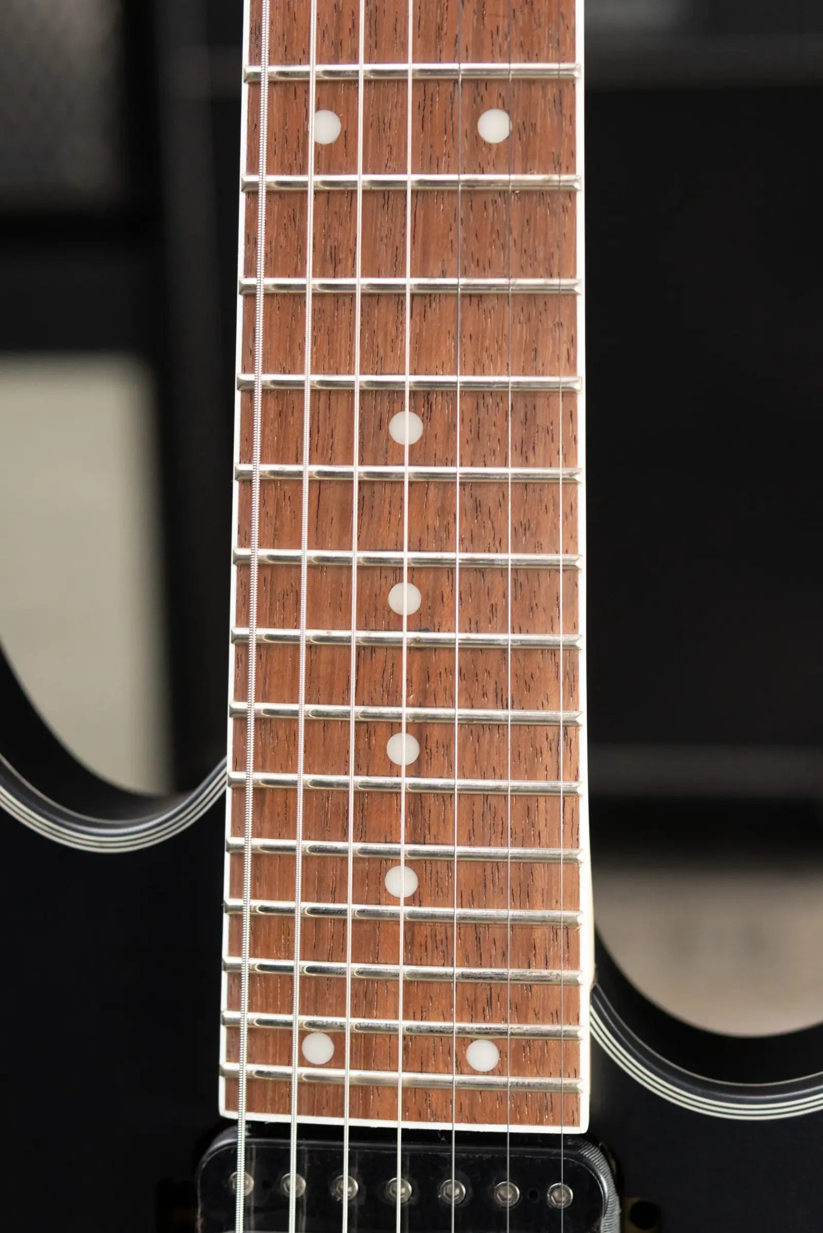 Ibanez RG7420EX 7-String Electric Guitar - Black Flat