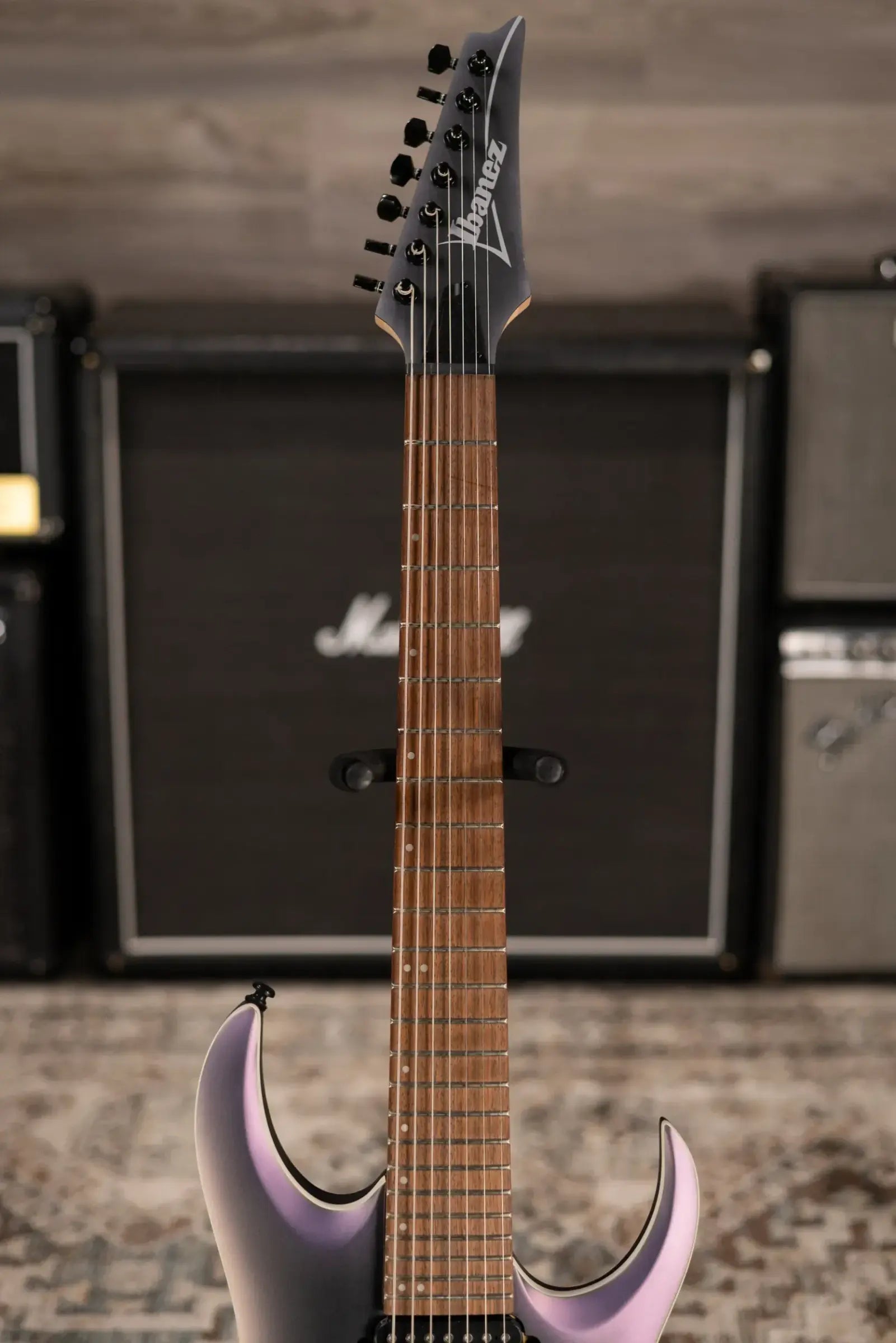 Ibanez RGA742EXBAM 7-String Electric Guitar - Black Aurora Burst - Used