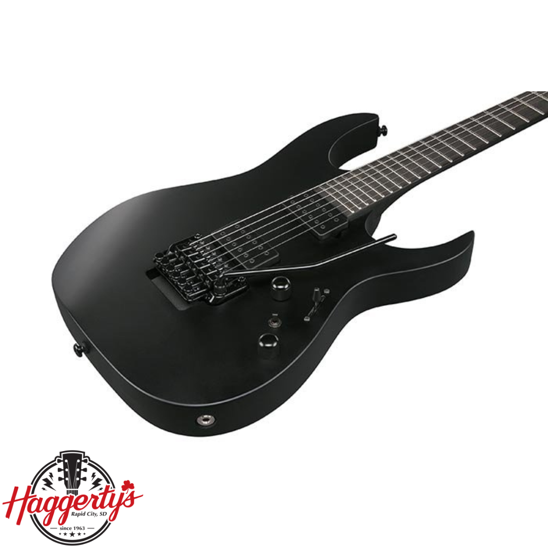 Ibanez RGRB620 Iron Label Electric Guitar - Black Flat
