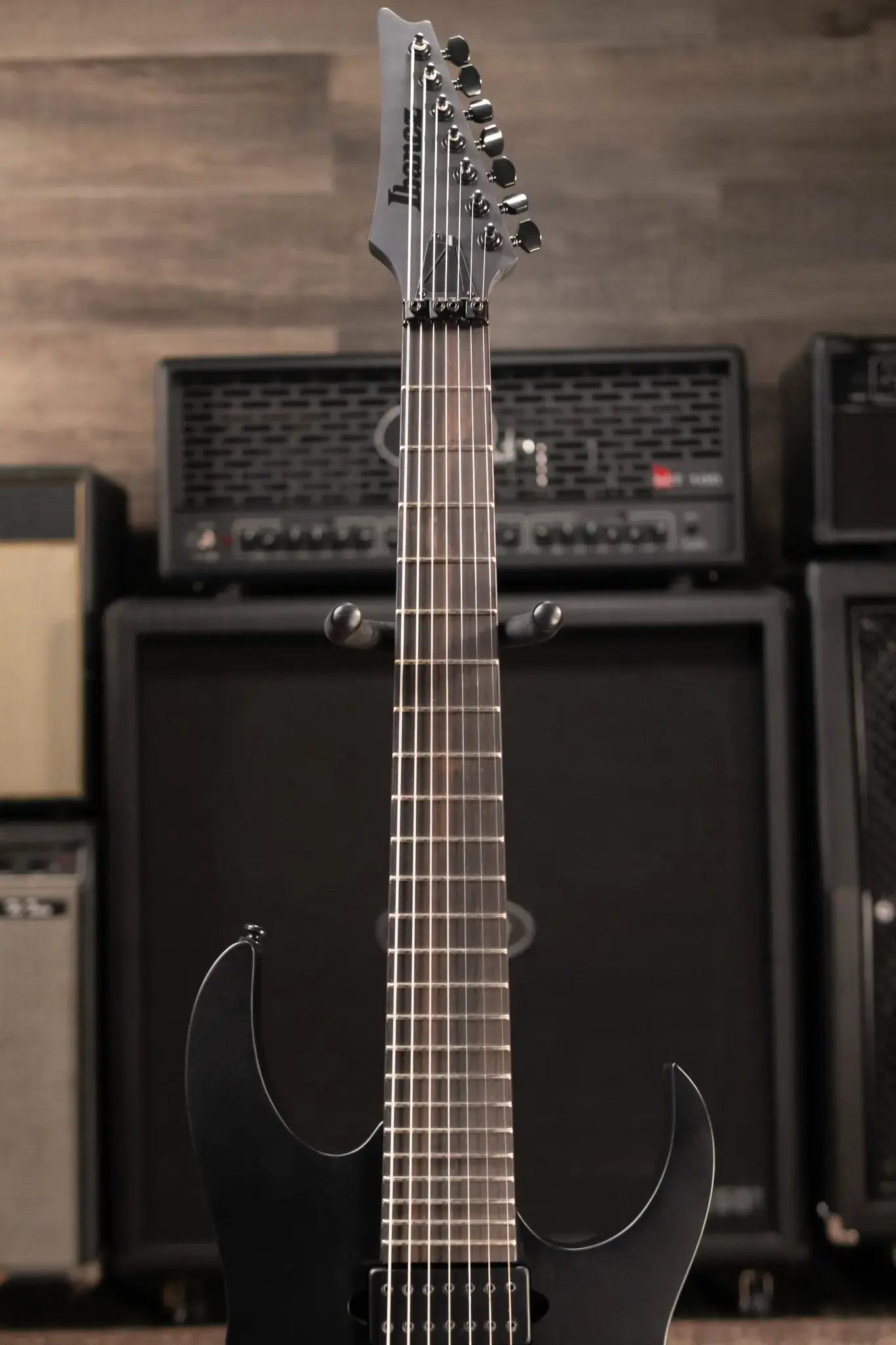 Ibanez RGRB720 Iron Label 7-String Electric Guitar - Black
