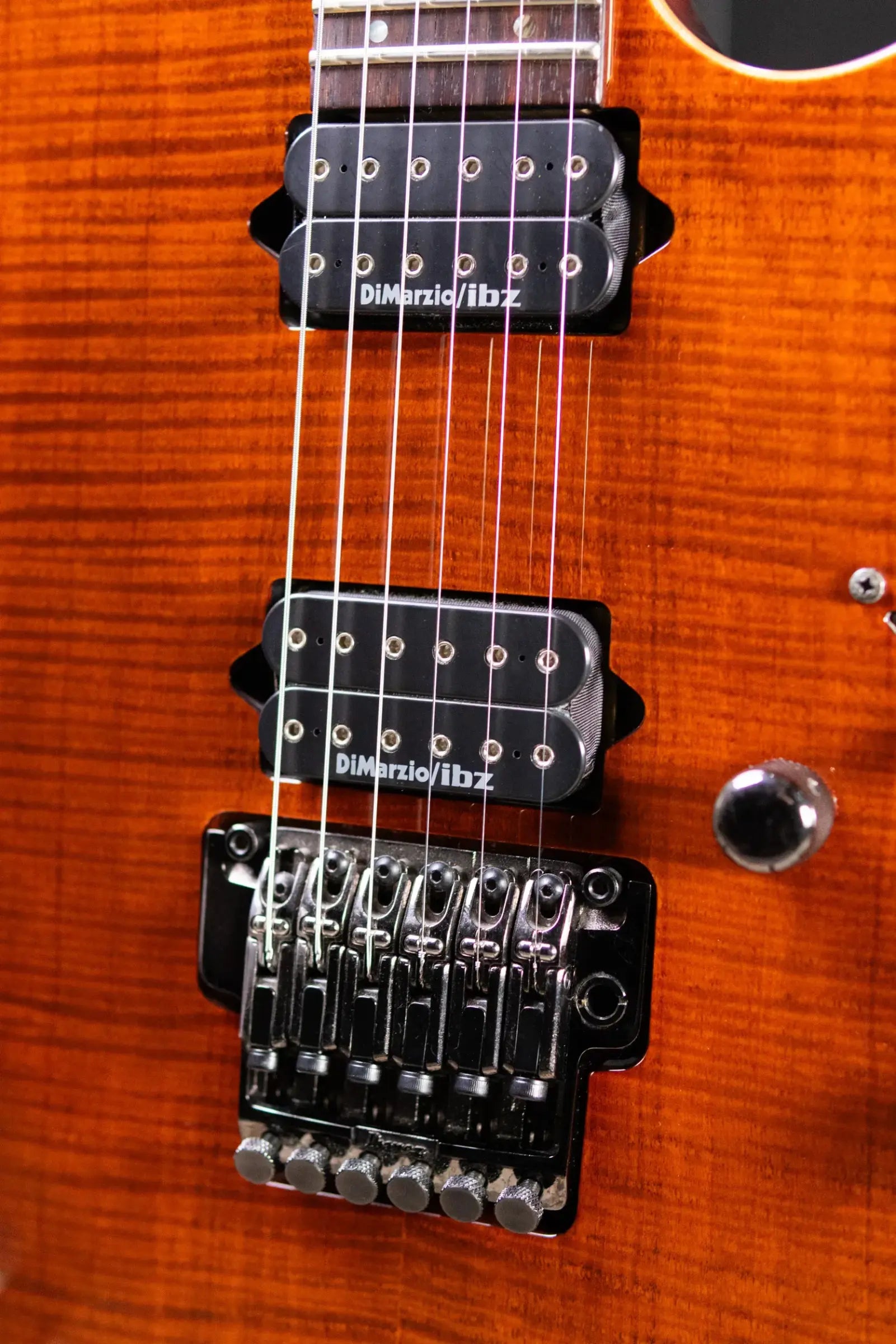 Ibanez RG-3120 DAM Prestige Electric Guitar - Dark Amber with Hard Case - Used