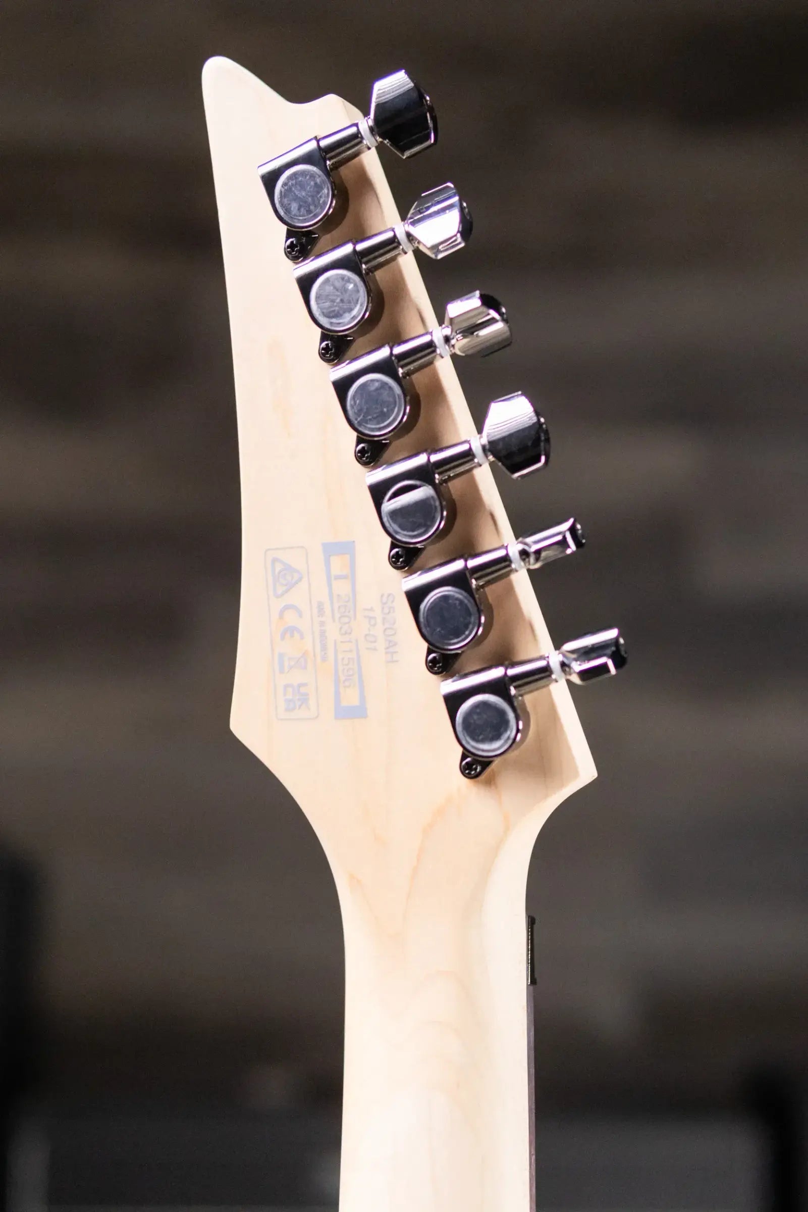 Ibanez S520AH S Standard Electric Guitar - Cosmic Blue Flat