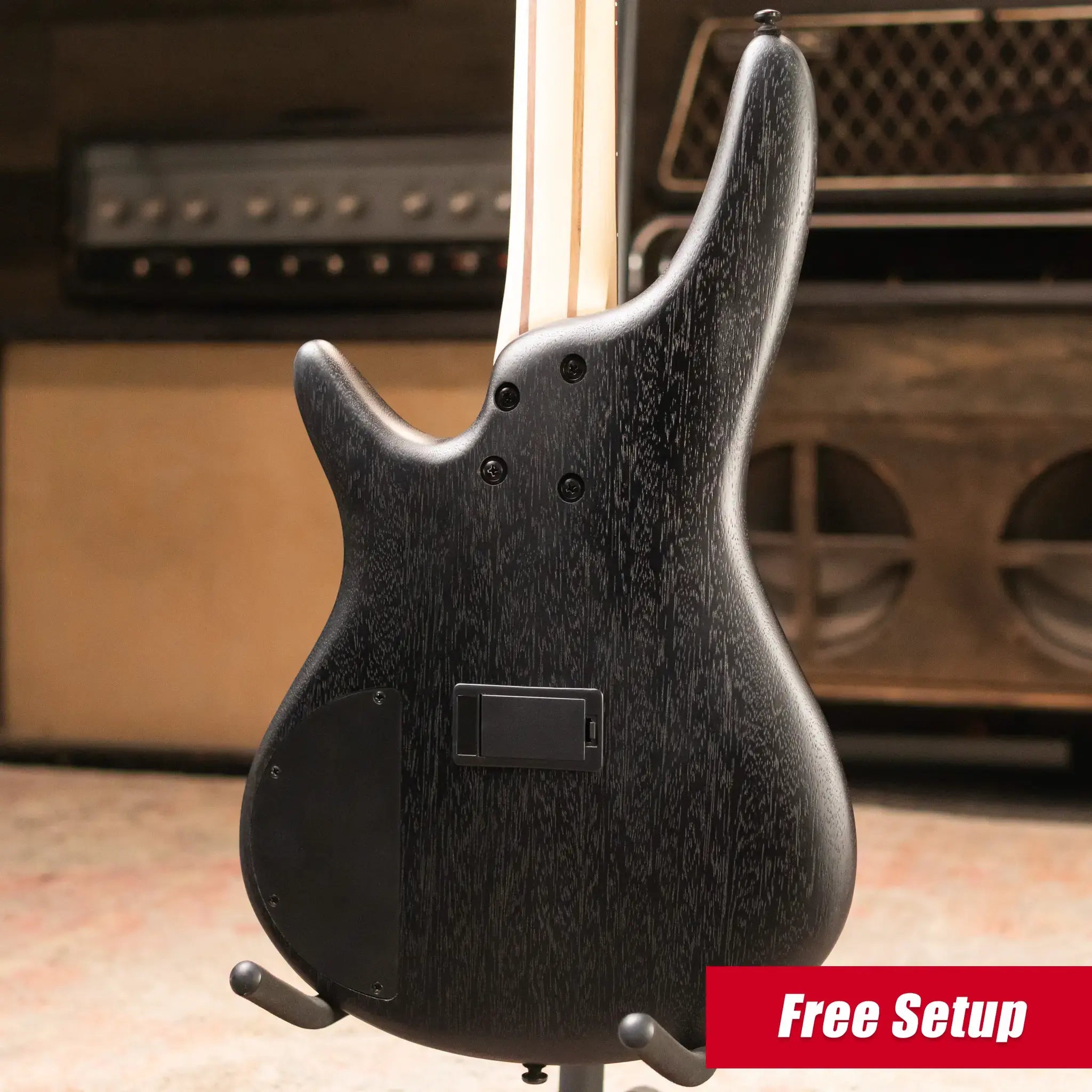 Ibanez SR300EBWK Standard 4-String Electric Bass - Weathered Black - Floor Model