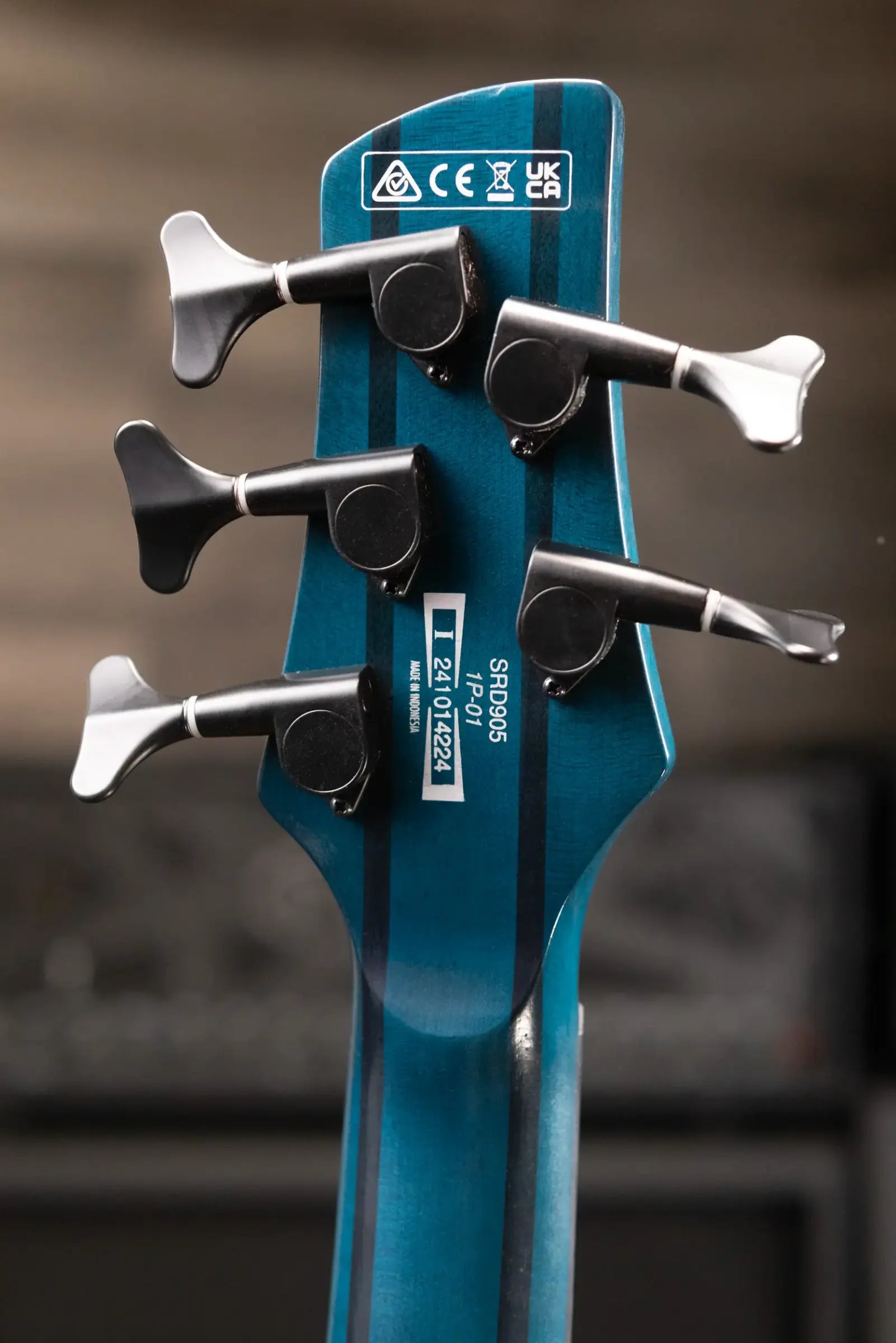 Ibanez SRD905 5-String Semi-Hollow Electric Bass - Cosmic Blue Starburst Low Gloss