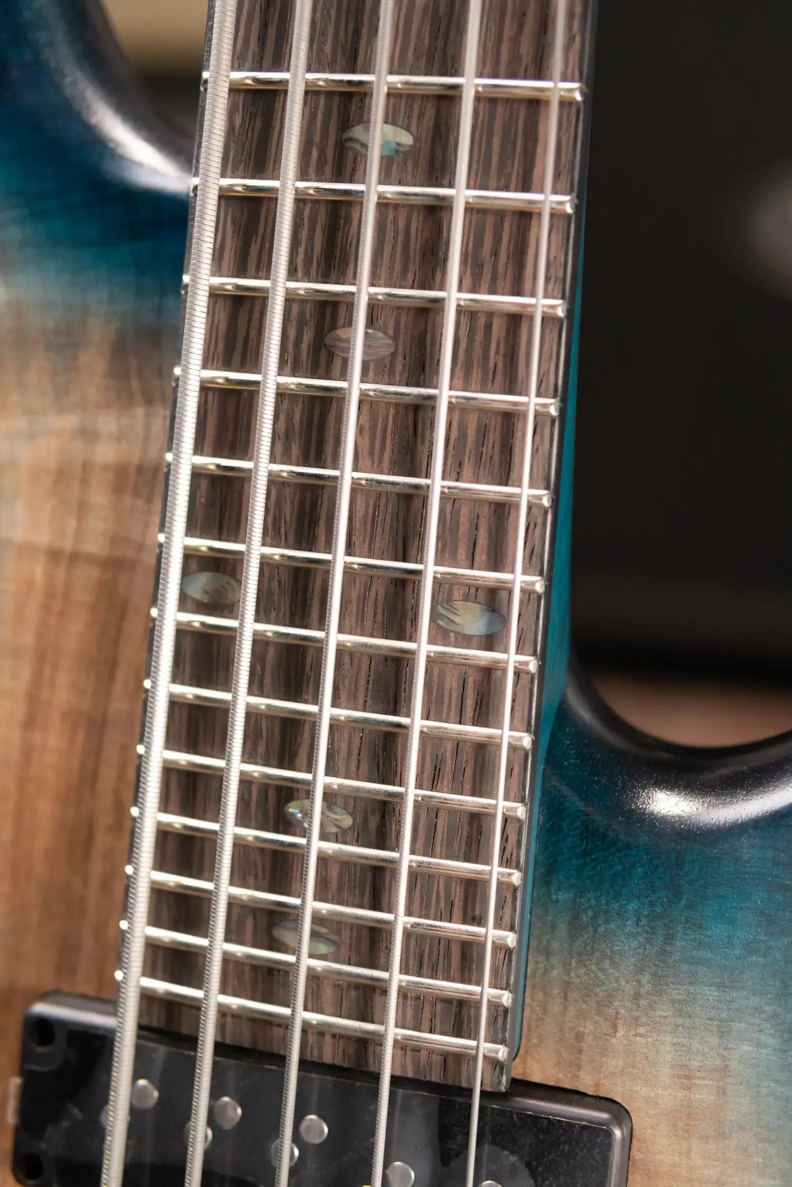 Ibanez SRD905 5-String Semi-Hollow Electric Bass - Cosmic Blue Starburst Low Gloss