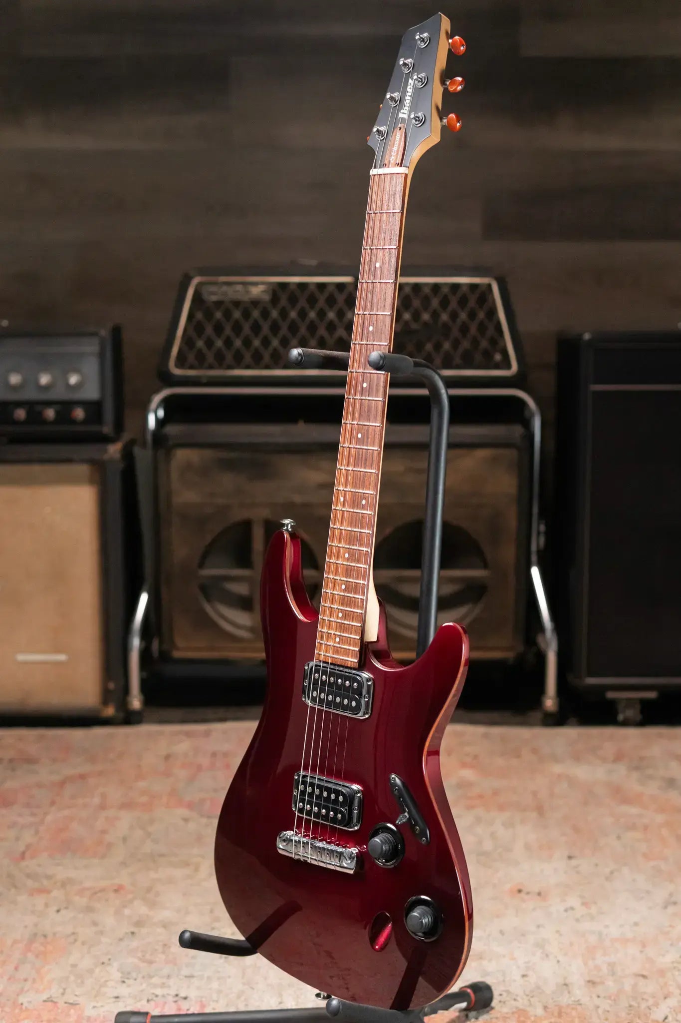 Ibanez S-Classic Electric Guitar - Black Cherry with Gig Bag - Used