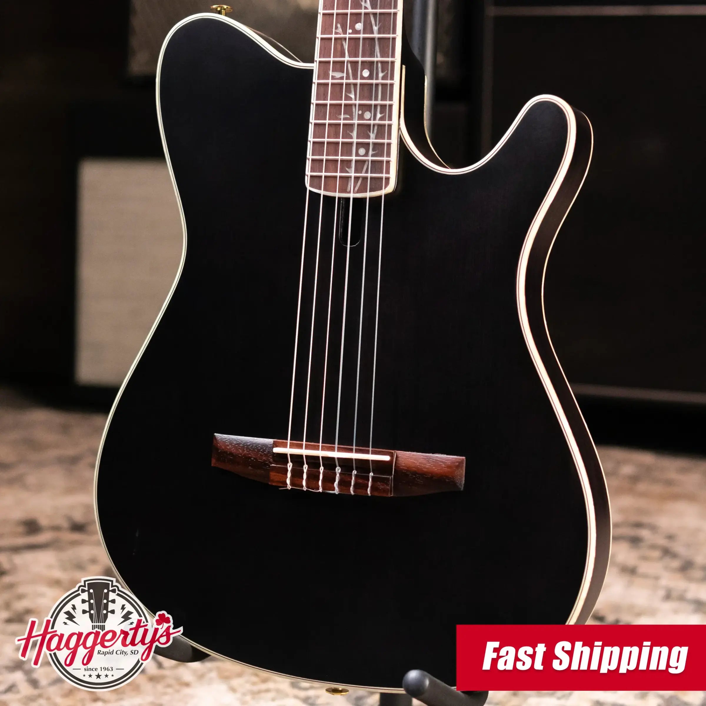 Ibanez TOD10NTKF Tim Henson Signature Electric Guitar - Transparent Black Flat with Gig Bag