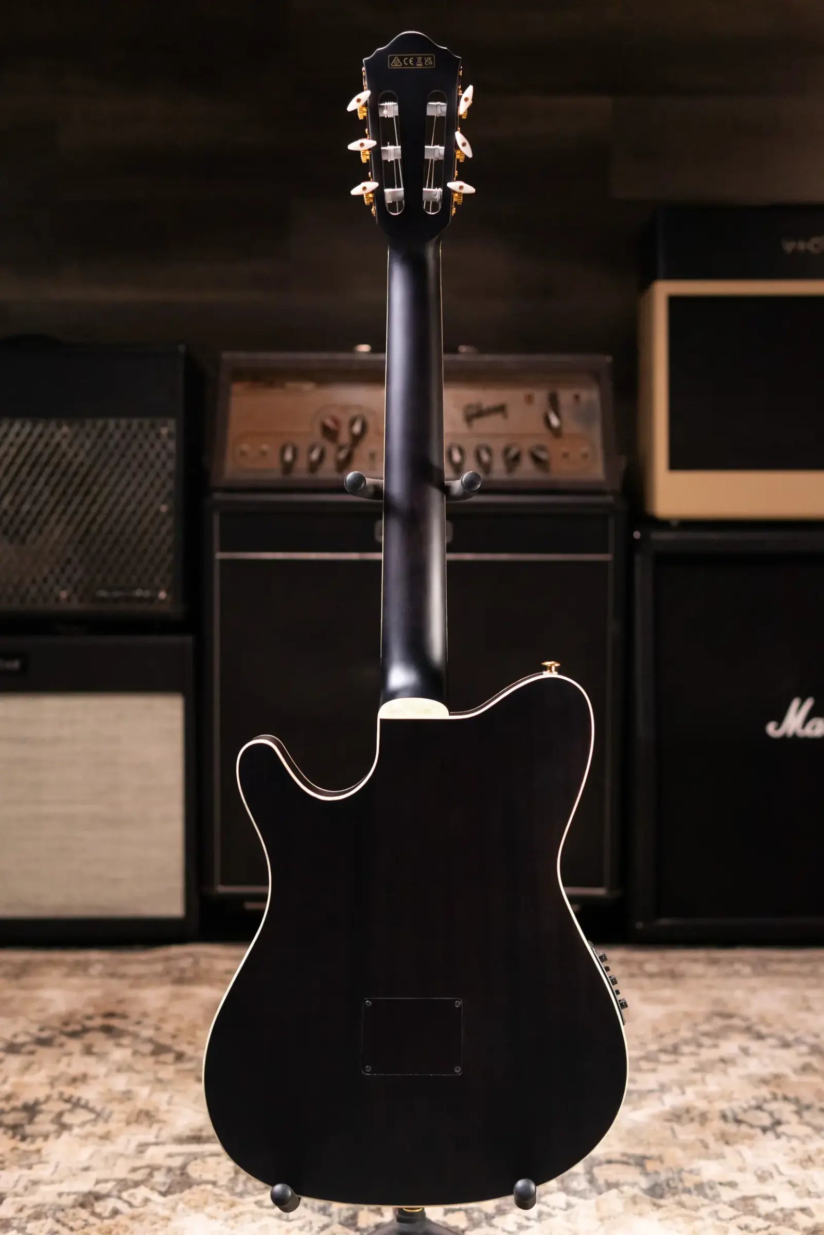 Ibanez TOD10NTKF Tim Henson Signature Electric Guitar - Transparent Black Flat with Gig Bag