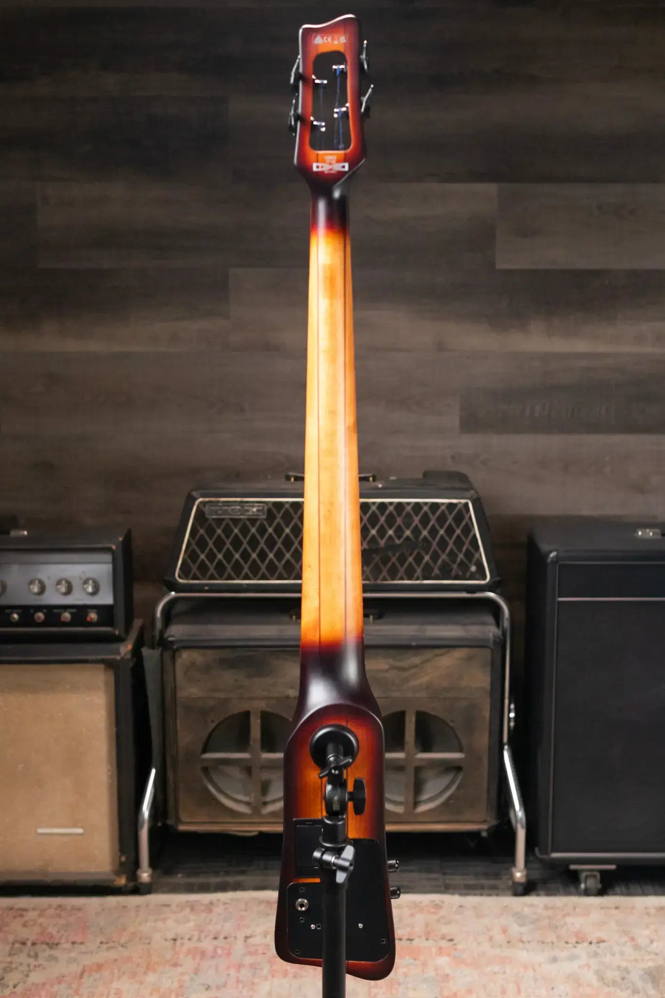 Ibanez UB804MOB Upright 4-String Bass - Mahogany Oil Burst with Gig Bag