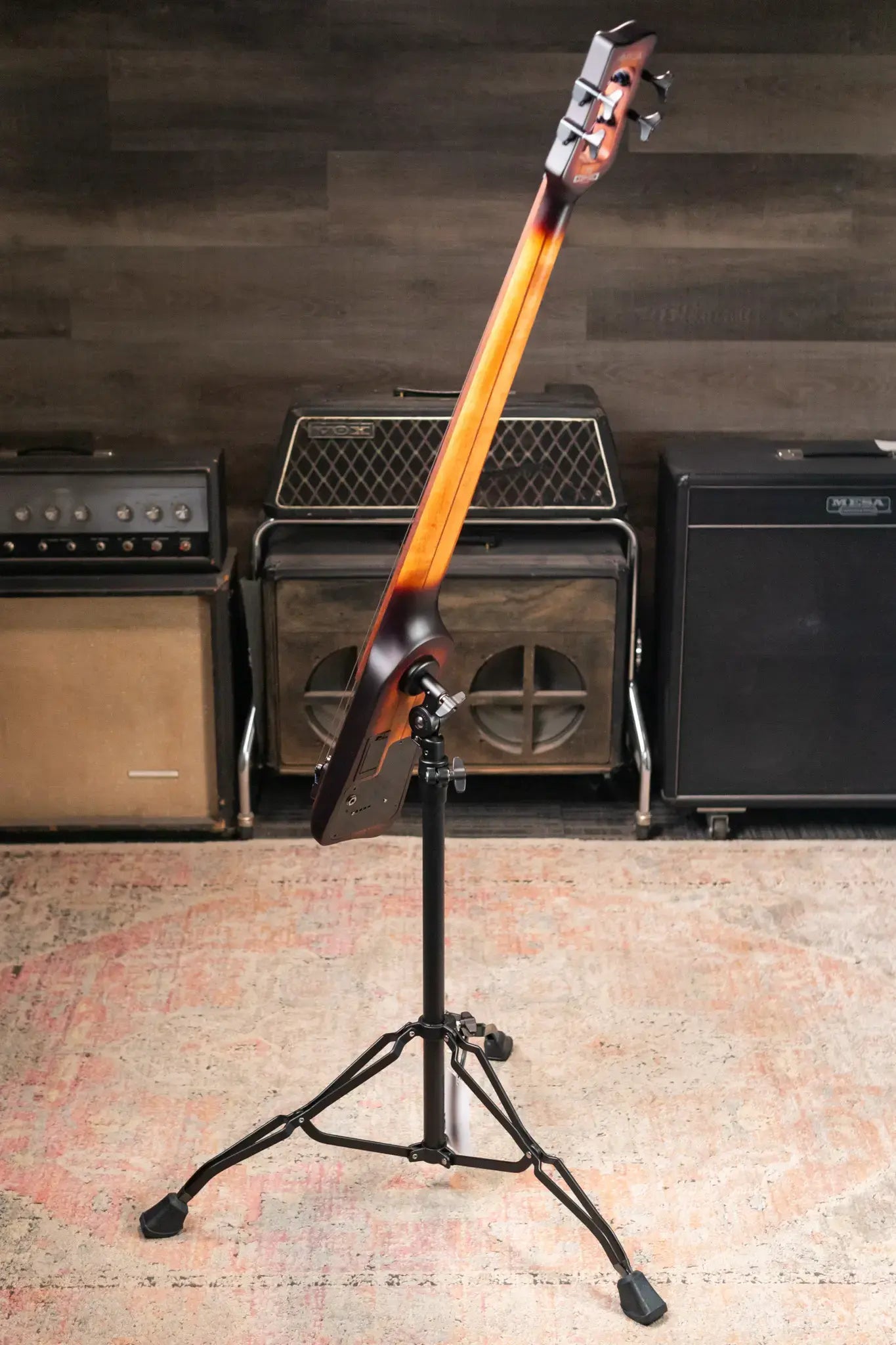 Ibanez UB804MOB Upright 4-String Bass - Mahogany Oil Burst with Gig Bag