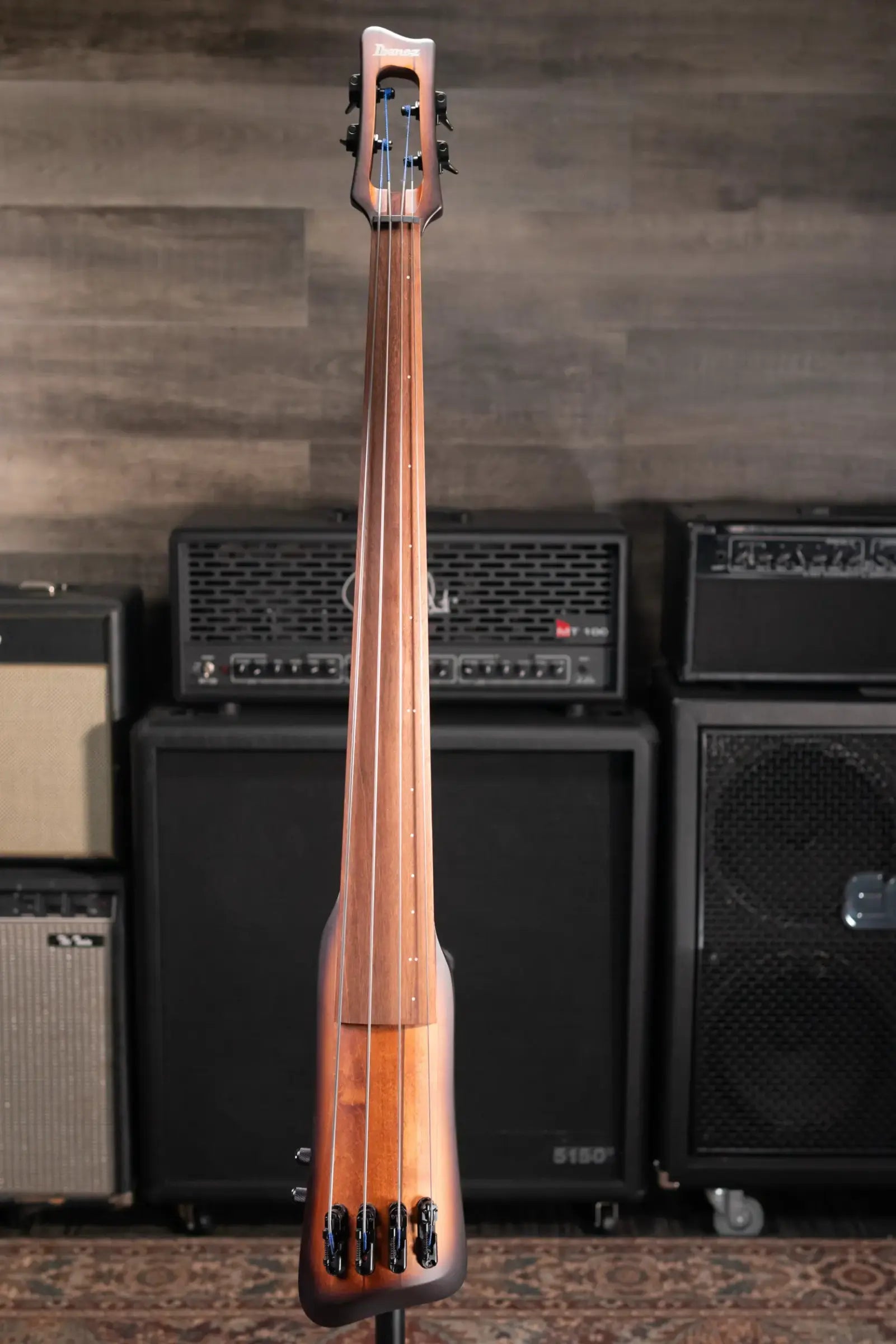 Ibanez UB804MOB Upright 4-String Bass - Mahogany Oil Burst with Gig Bag