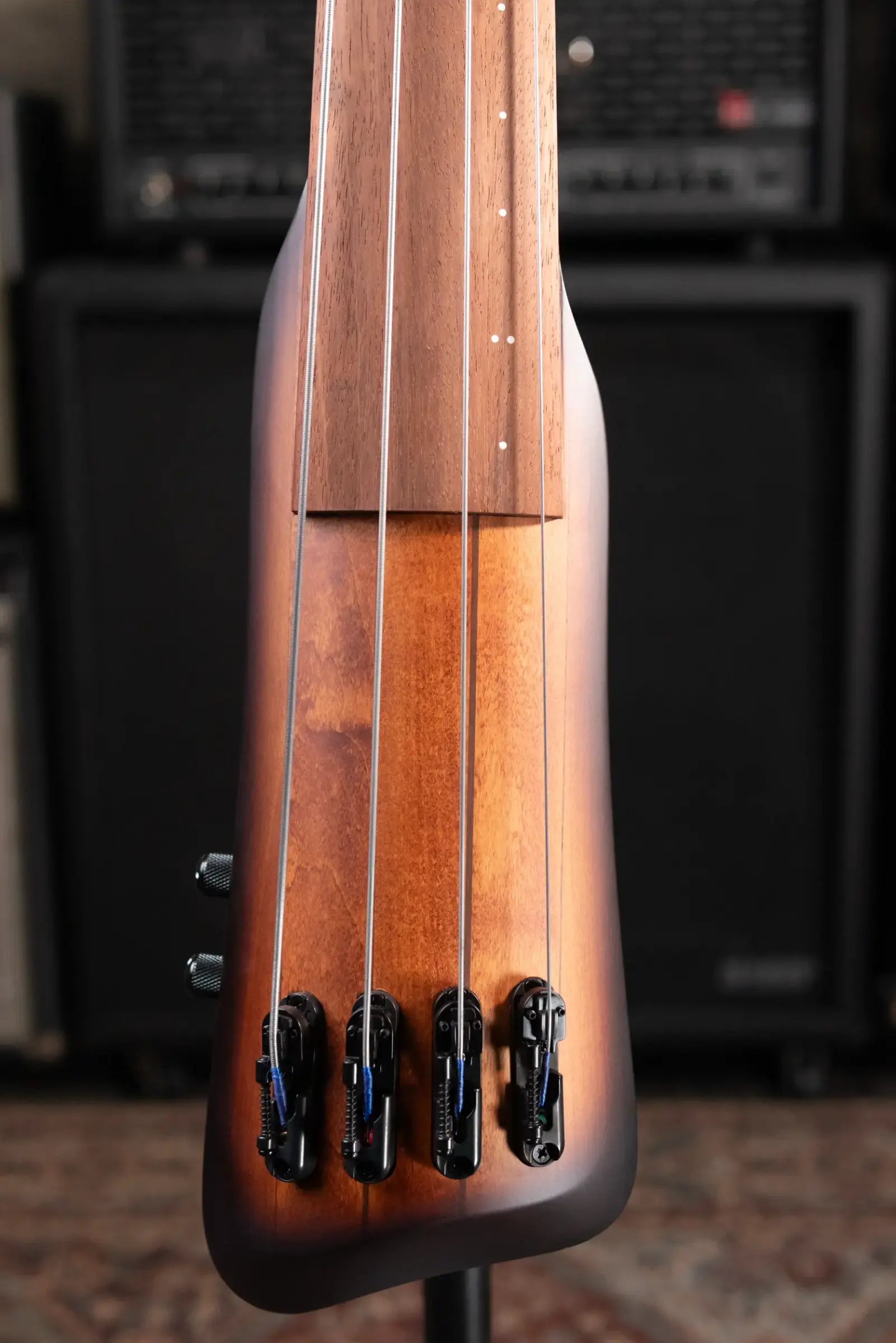 Ibanez UB804MOB Upright 4-String Bass - Mahogany Oil Burst with Gig Bag