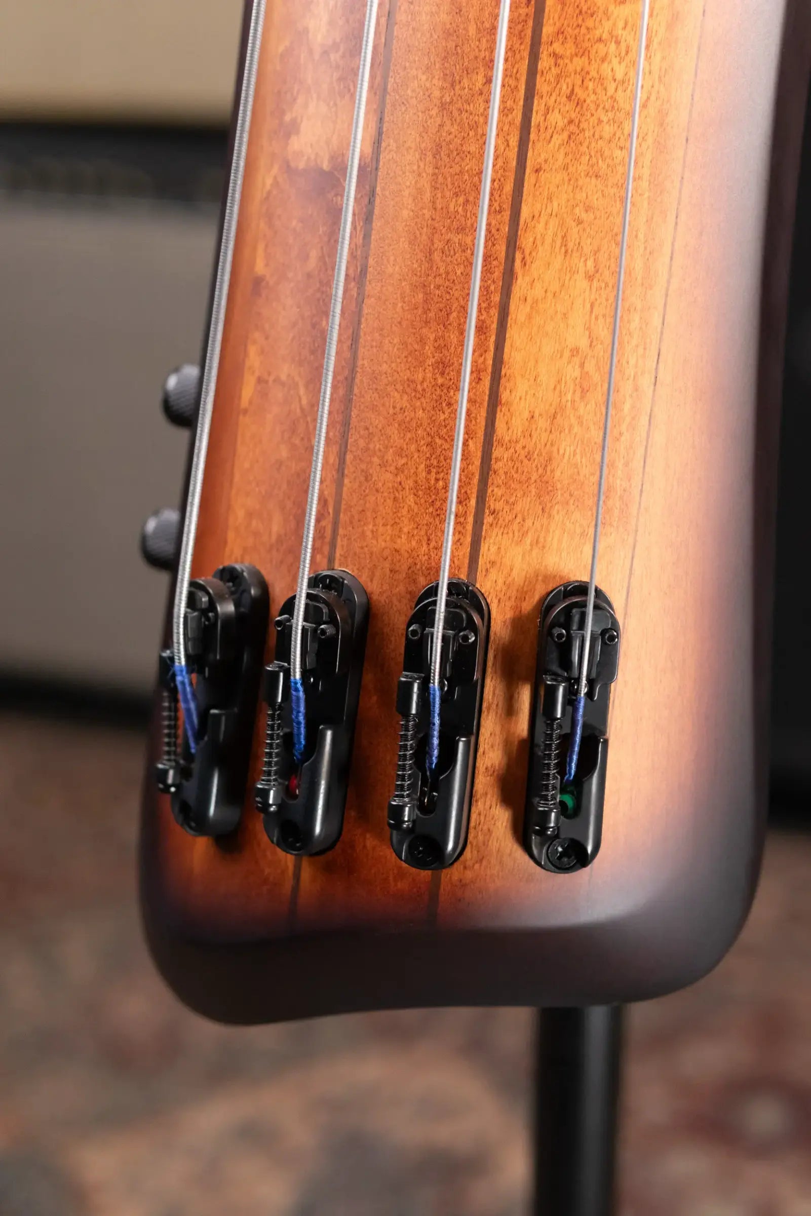 Ibanez UB804MOB Upright 4-String Bass - Mahogany Oil Burst with Gig Bag