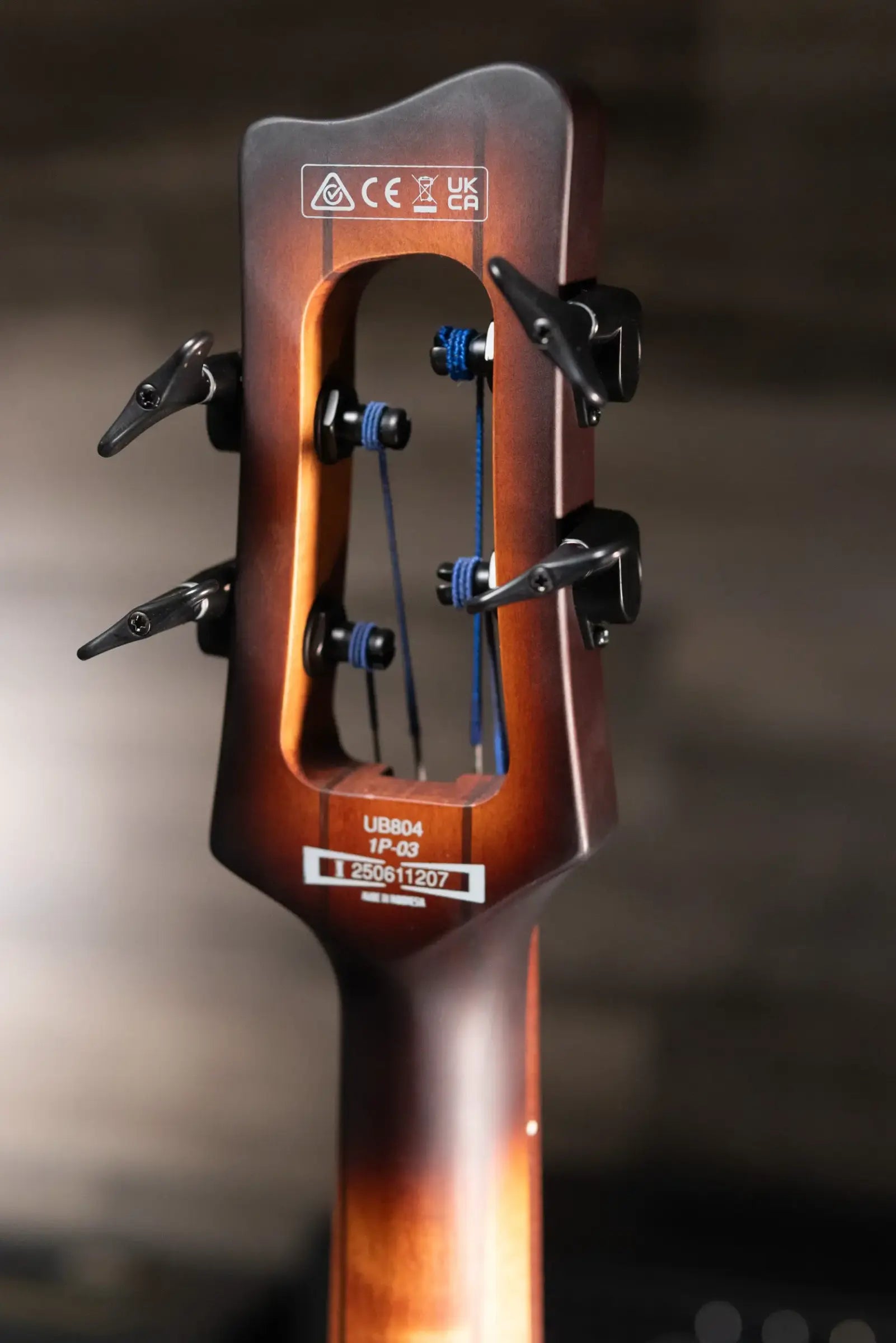 Ibanez UB804MOB Upright 4-String Bass - Mahogany Oil Burst with Gig Bag