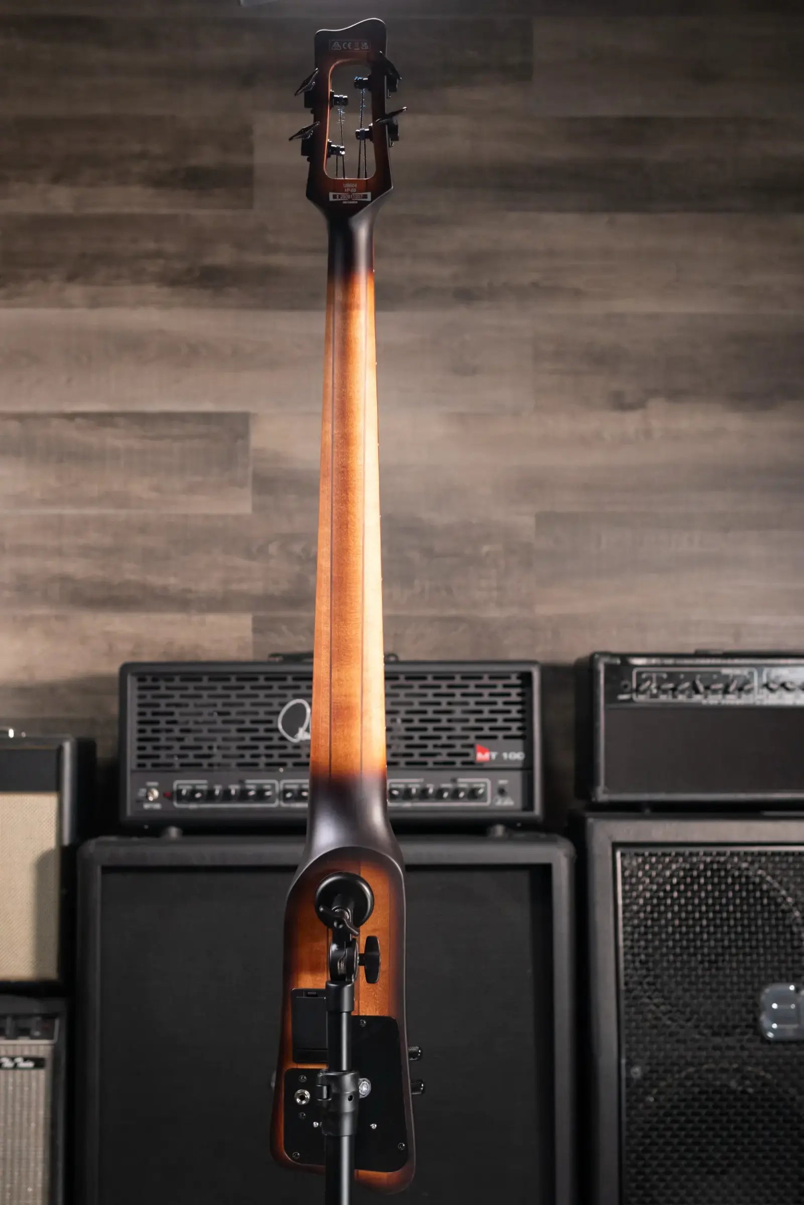 Ibanez UB804MOB Upright 4-String Bass - Mahogany Oil Burst with Gig Bag