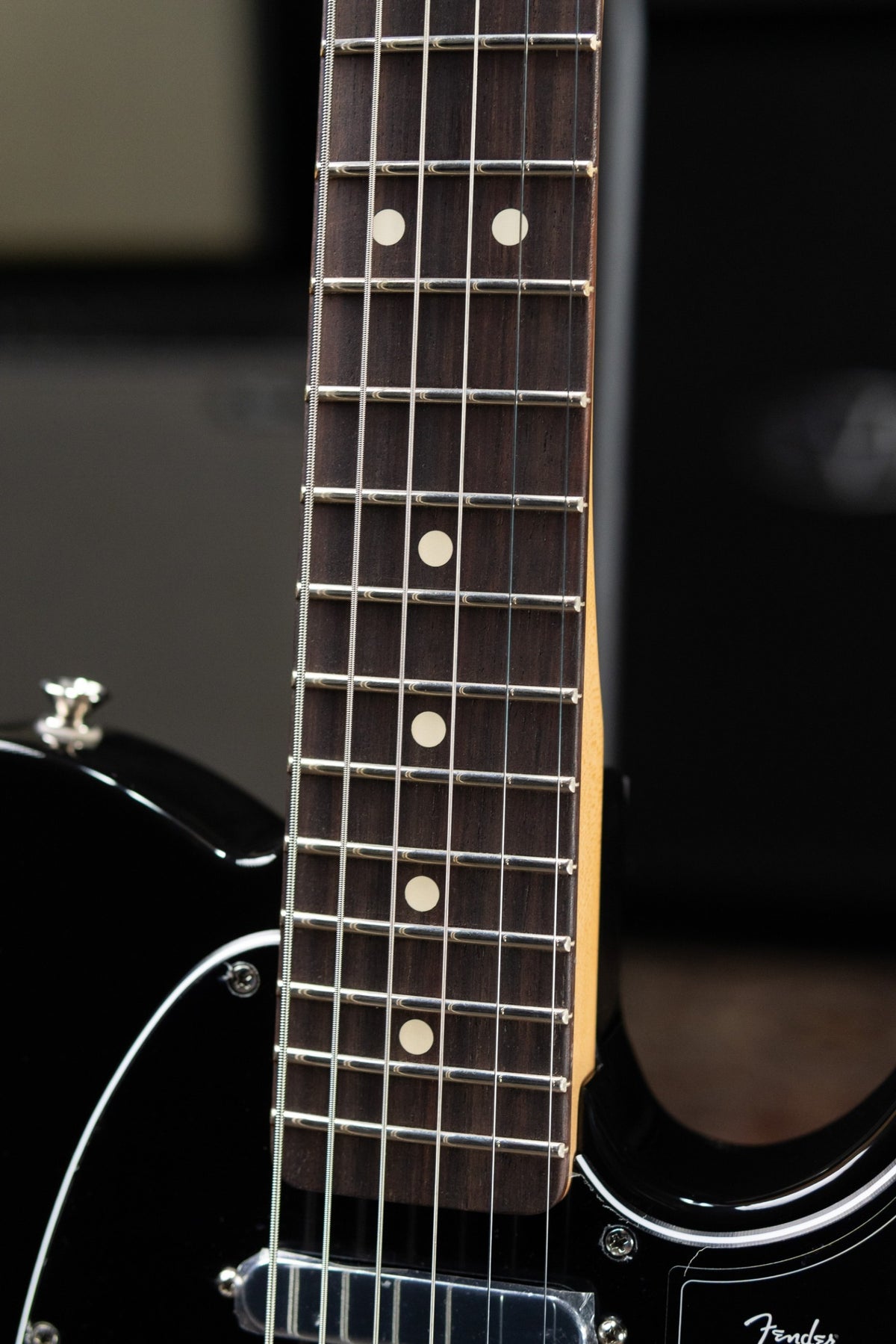 Fender 75th Anniversary Player II Baritone Telecaster Electric Guitar - Black