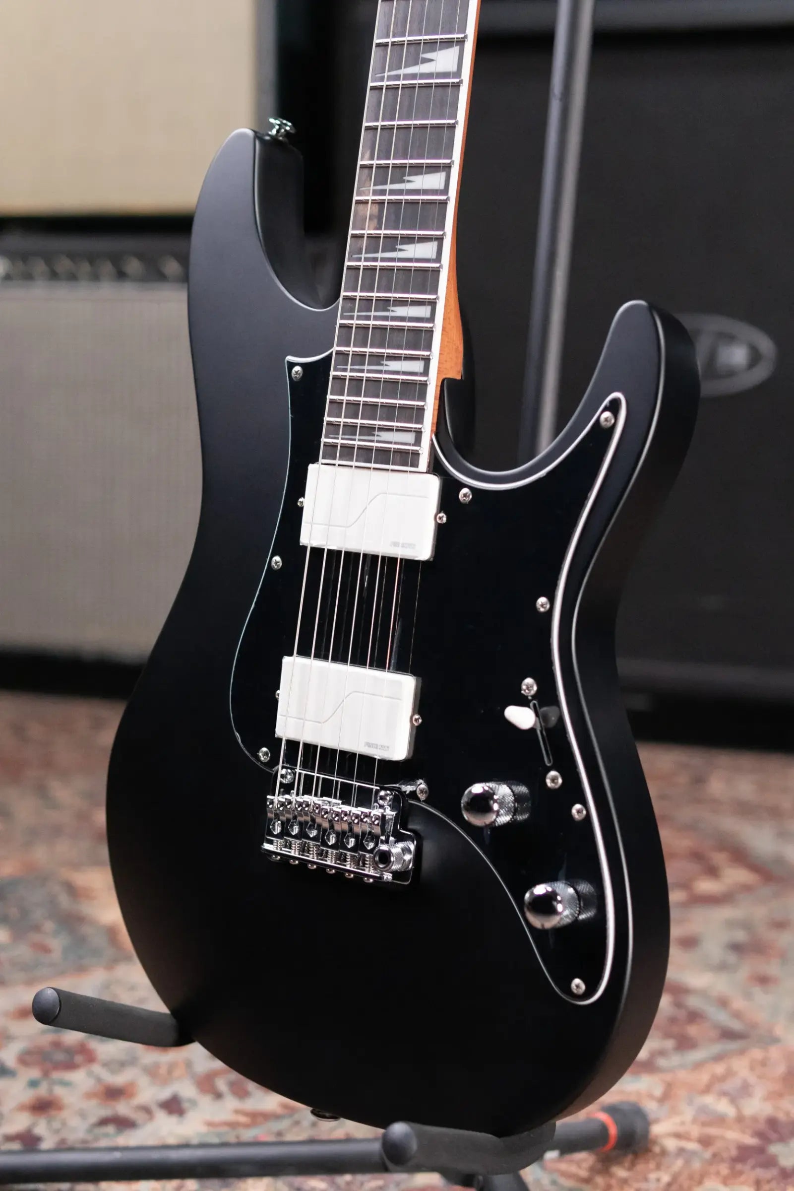 Ibanez BER10 Limited Edition Bernth Signature Electric Guitar - Matte Black with Gig Bag
