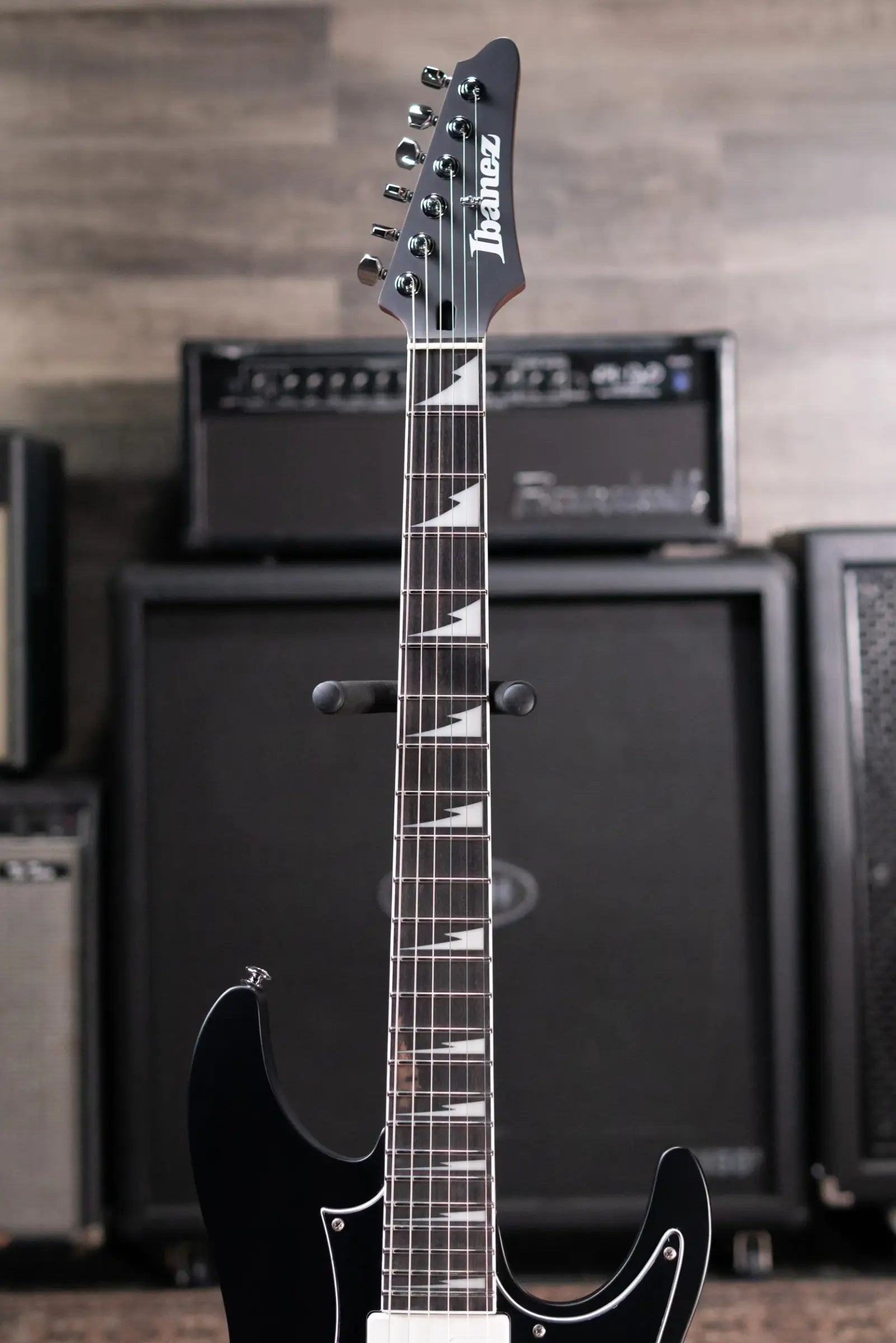 Ibanez BER10 Limited Edition Bernth Signature Electric Guitar - Matte Black with Gig Bag