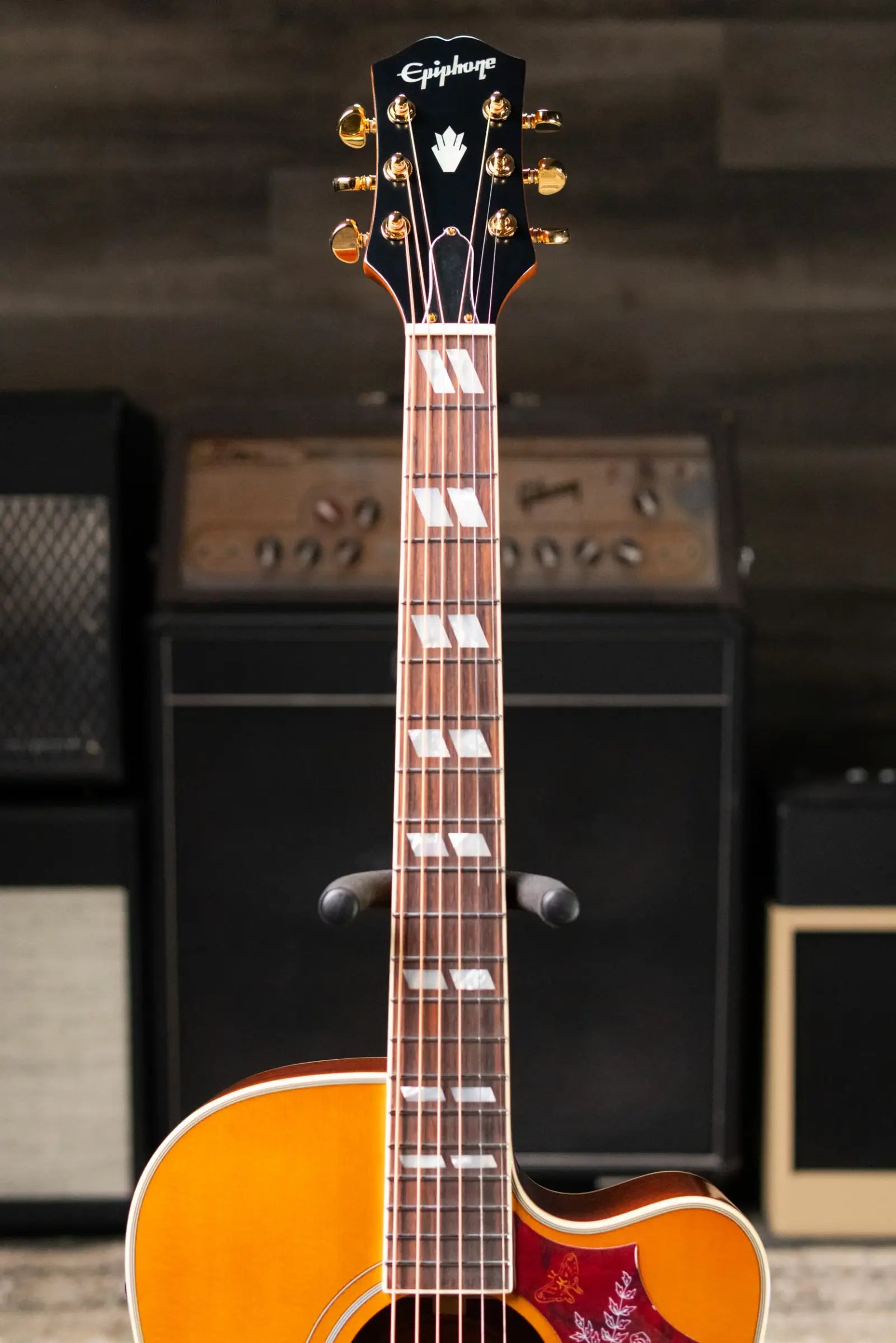 Epiphone Hummingbird Standard EC Acoustic/Electric Guitar - Natural