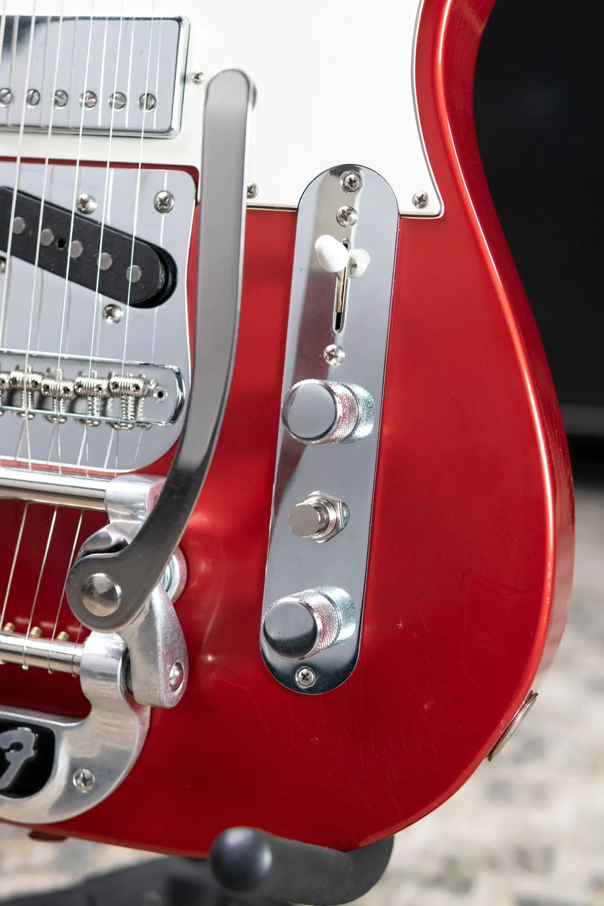 Fender Stories Collection Mike Campbell Red Dog Telecaster Electric Guitar - Red Dog Red with Hardshell Case - Used