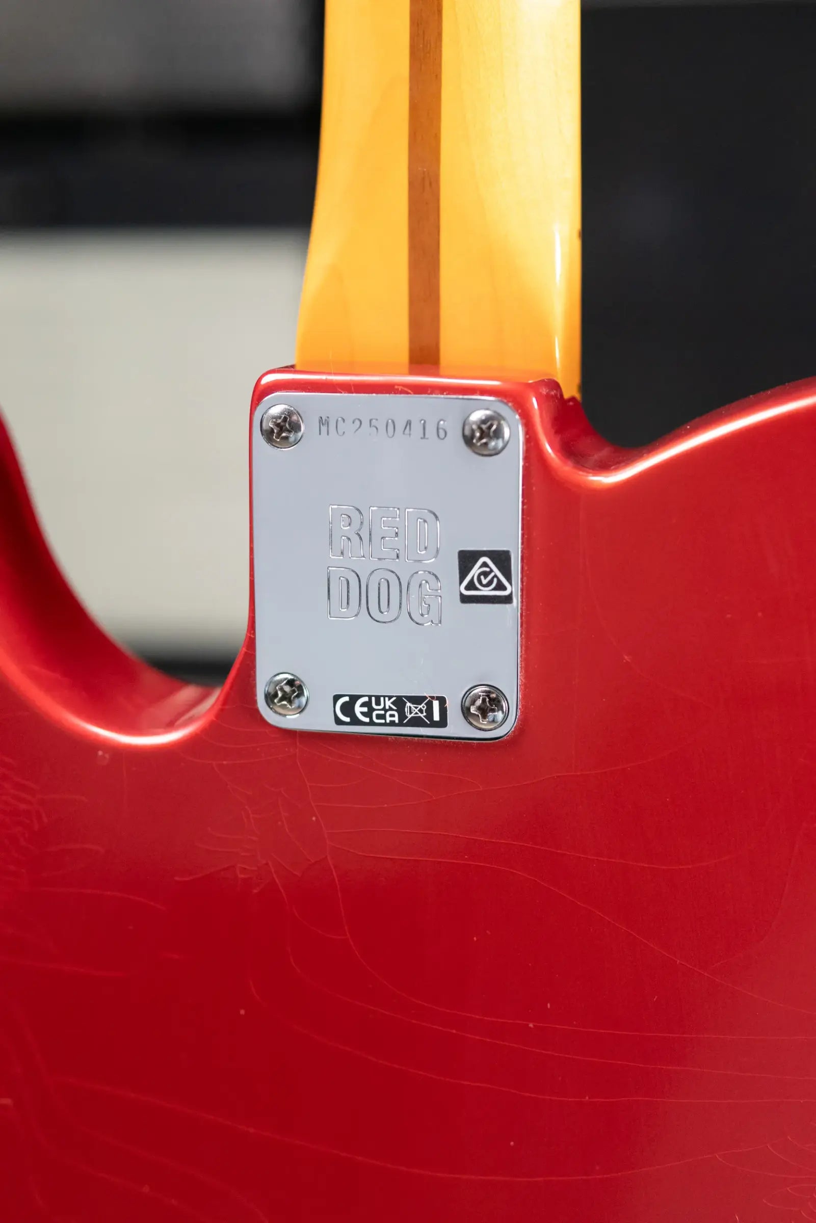 Fender Stories Collection Mike Campbell Red Dog Telecaster Electric Guitar - Red Dog Red with Hardshell Case - Used