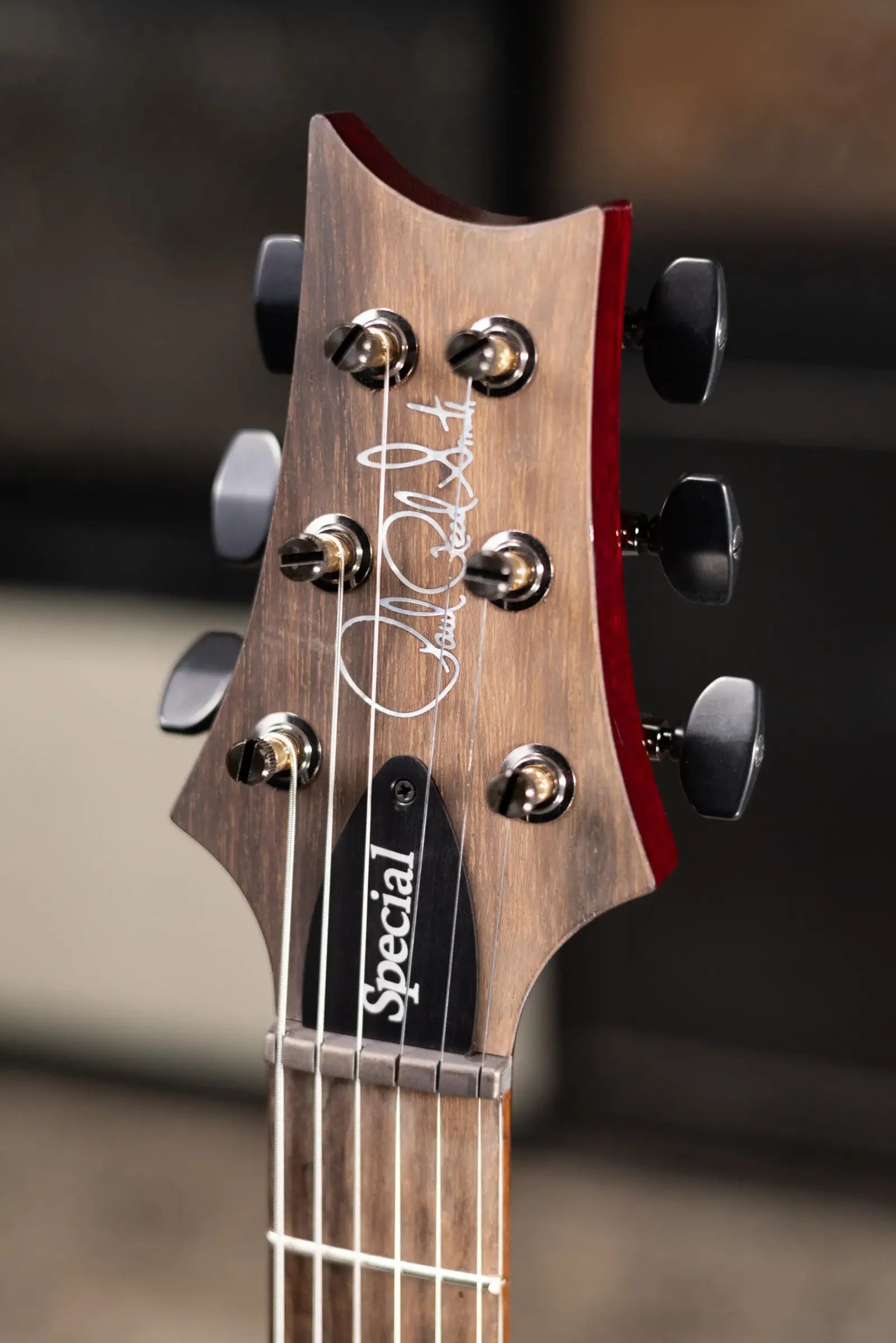 PRS Limited Edition Flame Mango Top Special Semi-Hollow Electric Guitar - Charcoal Purple Burst with Hardshell Case