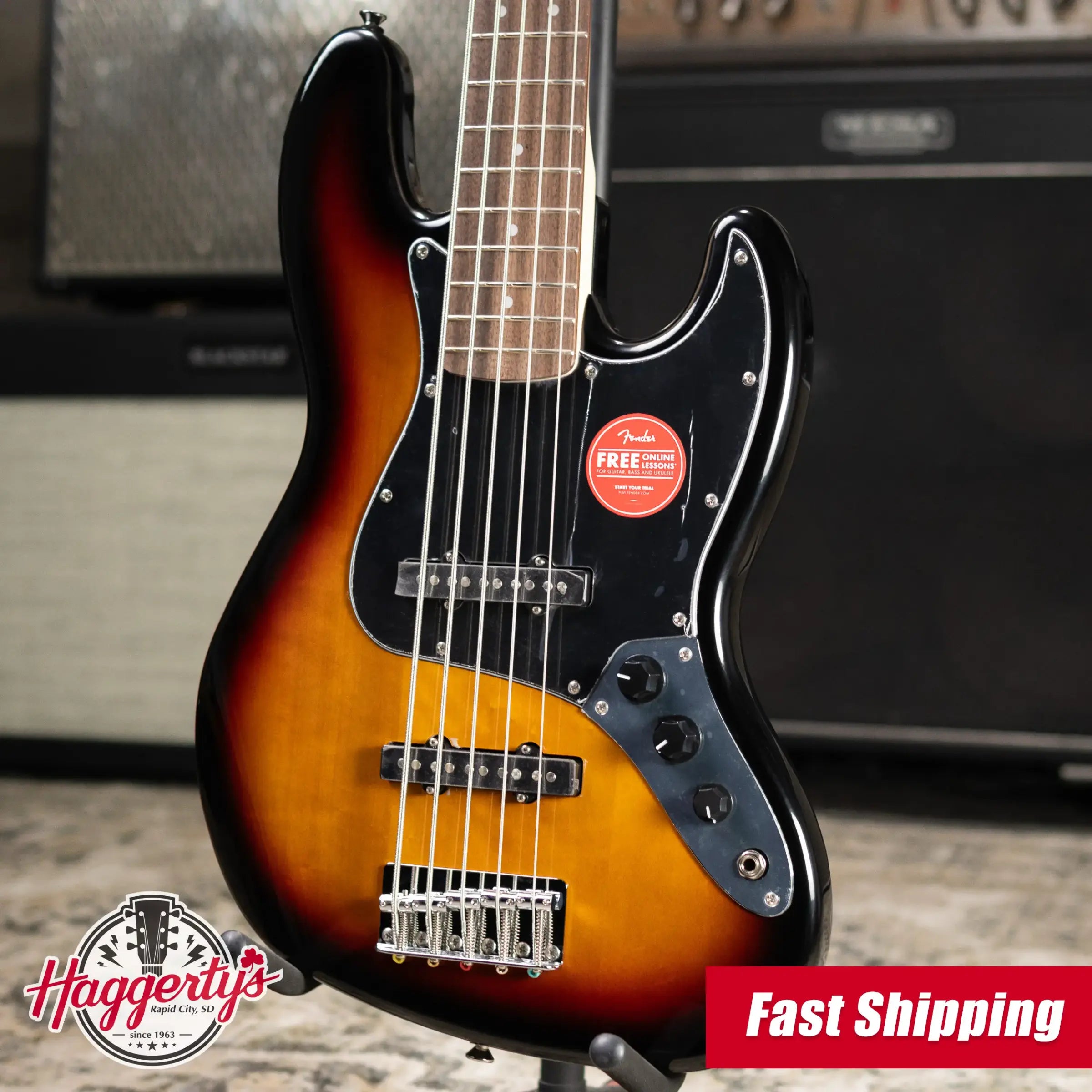 Squier Affinity Series Jazz Bass V - 3-Color Sunburst