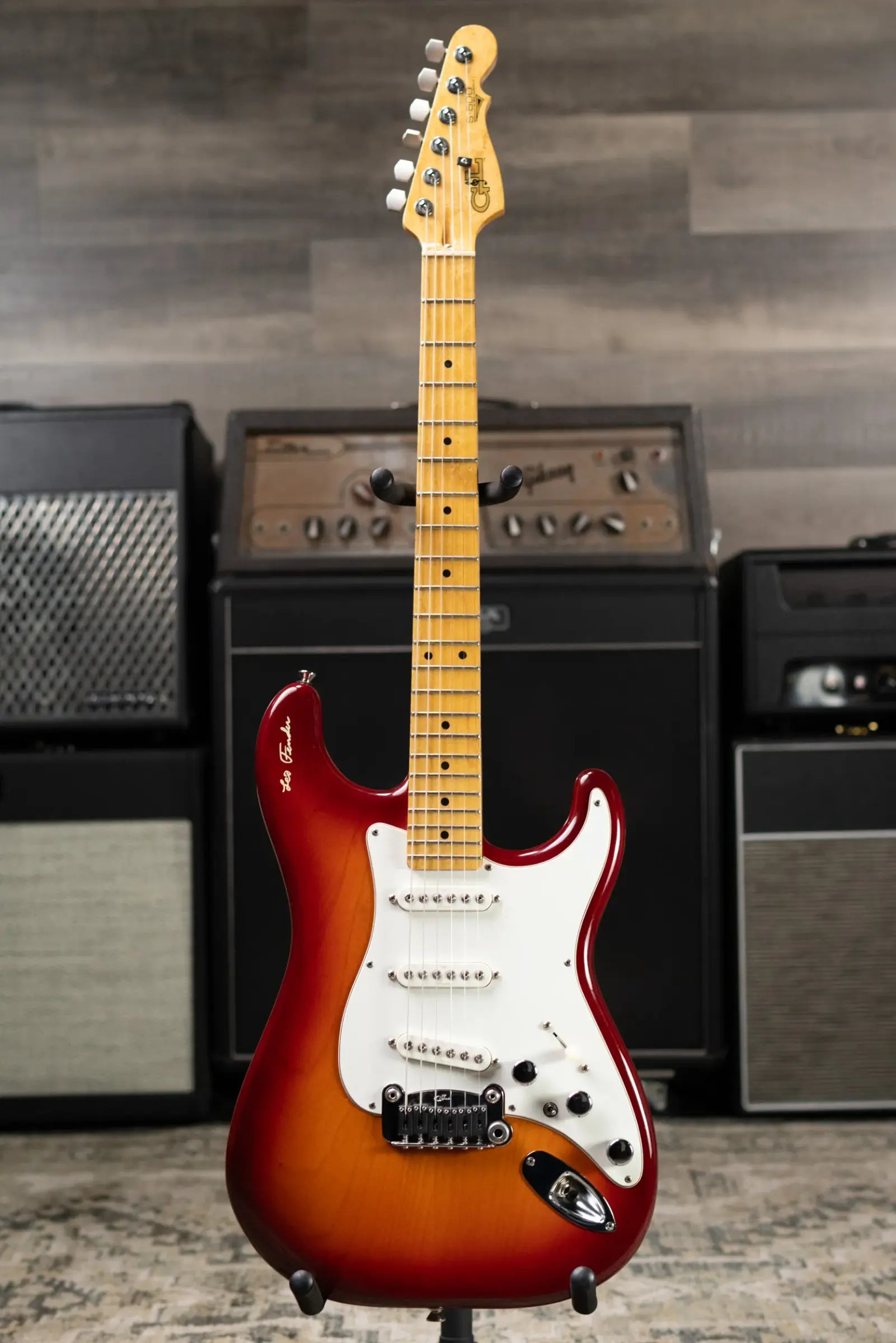 G&L S-500 USA Leo Fender Signature Electric Guitar - Cherry Burst - Used