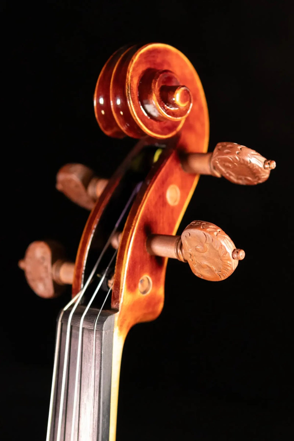 Maple Leaf Strings Craftsman Collection Chaconne Carved Fittings Violin - 4/4 Size