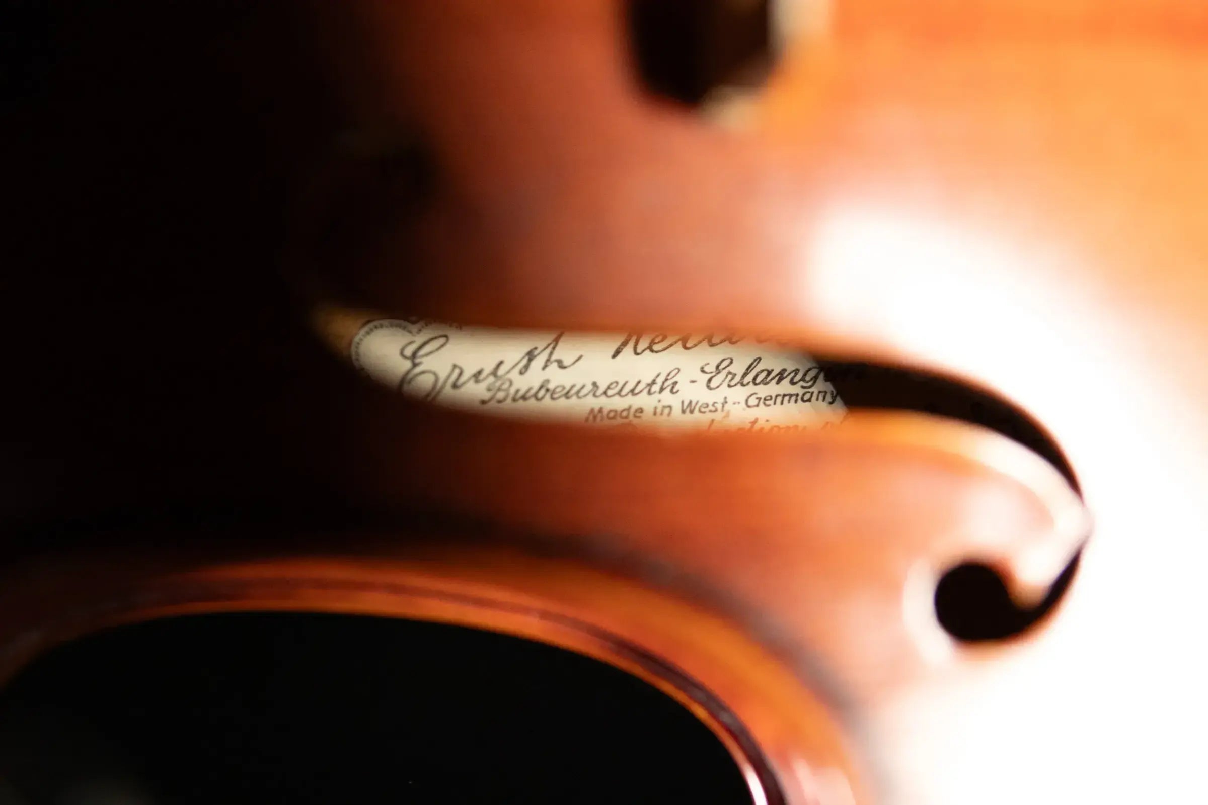 Roth I-R Ernst Heinrich Vintage 1958 Stradivarius Cremona 1714 Violin with Hardshell Lifton Case - Used