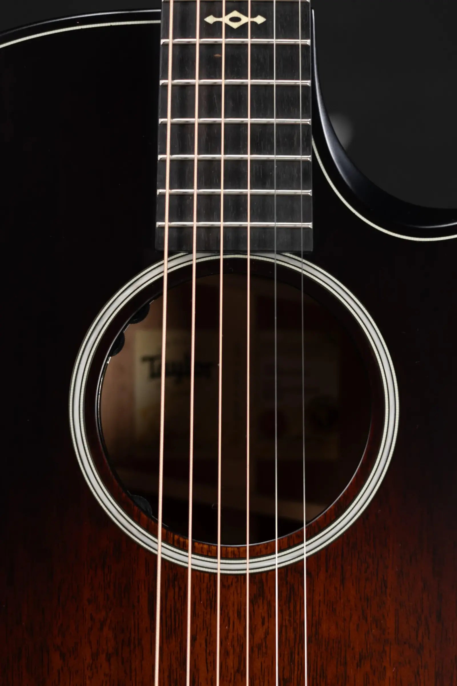 Taylor Next Generation Builders Edition 324ce Grand Auditorium Acoustic/Electric Guitar - Kona Burst with Hardshell Case