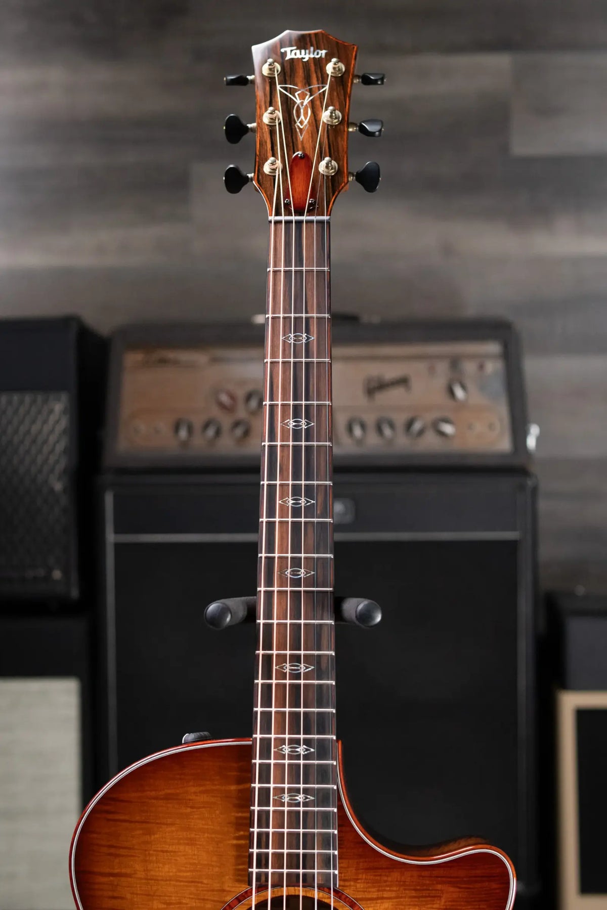 Taylor Custom #12343 Grand Auditorium Acoustic/Electric Guitar - Master Grade Koa with Hardshell Case