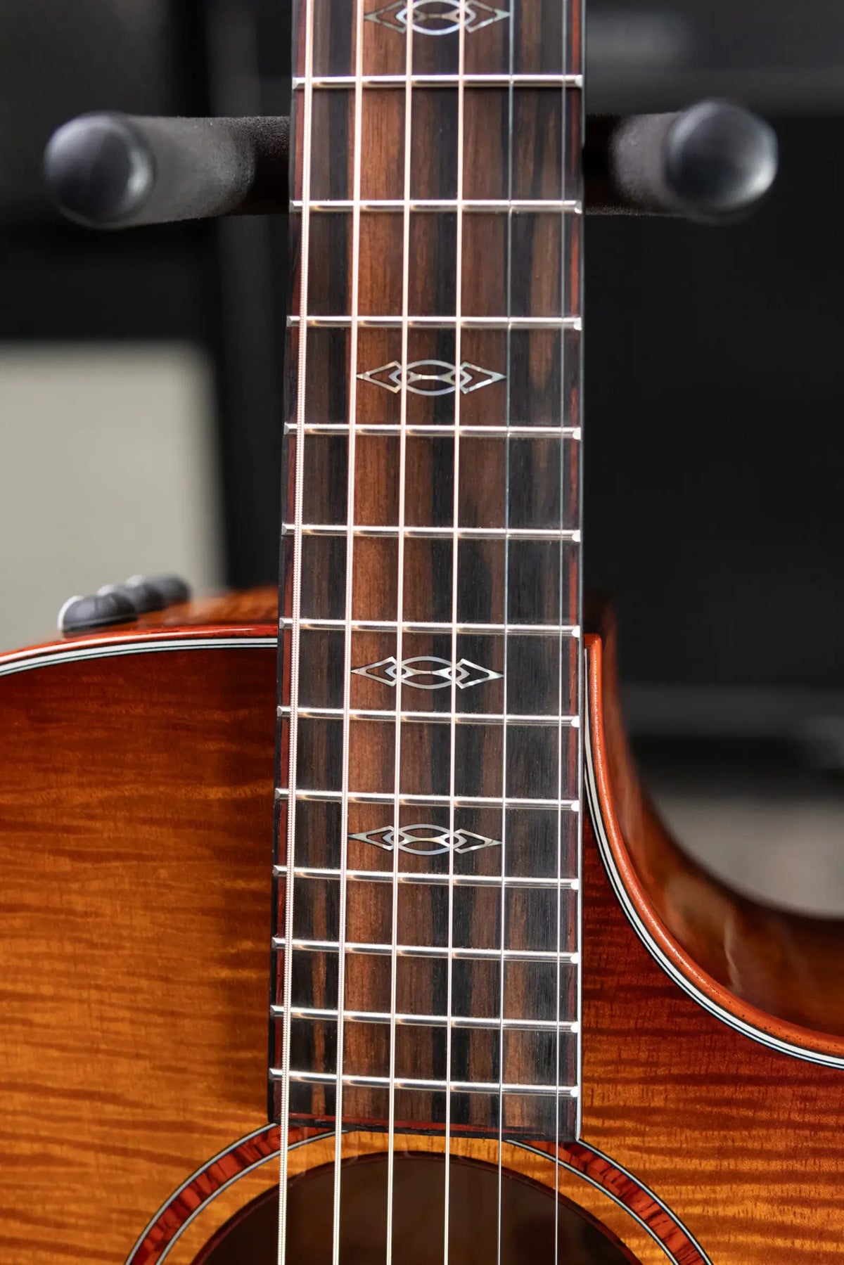 Taylor Custom #12343 Grand Auditorium Acoustic/Electric Guitar - Master Grade Koa with Hardshell Case
