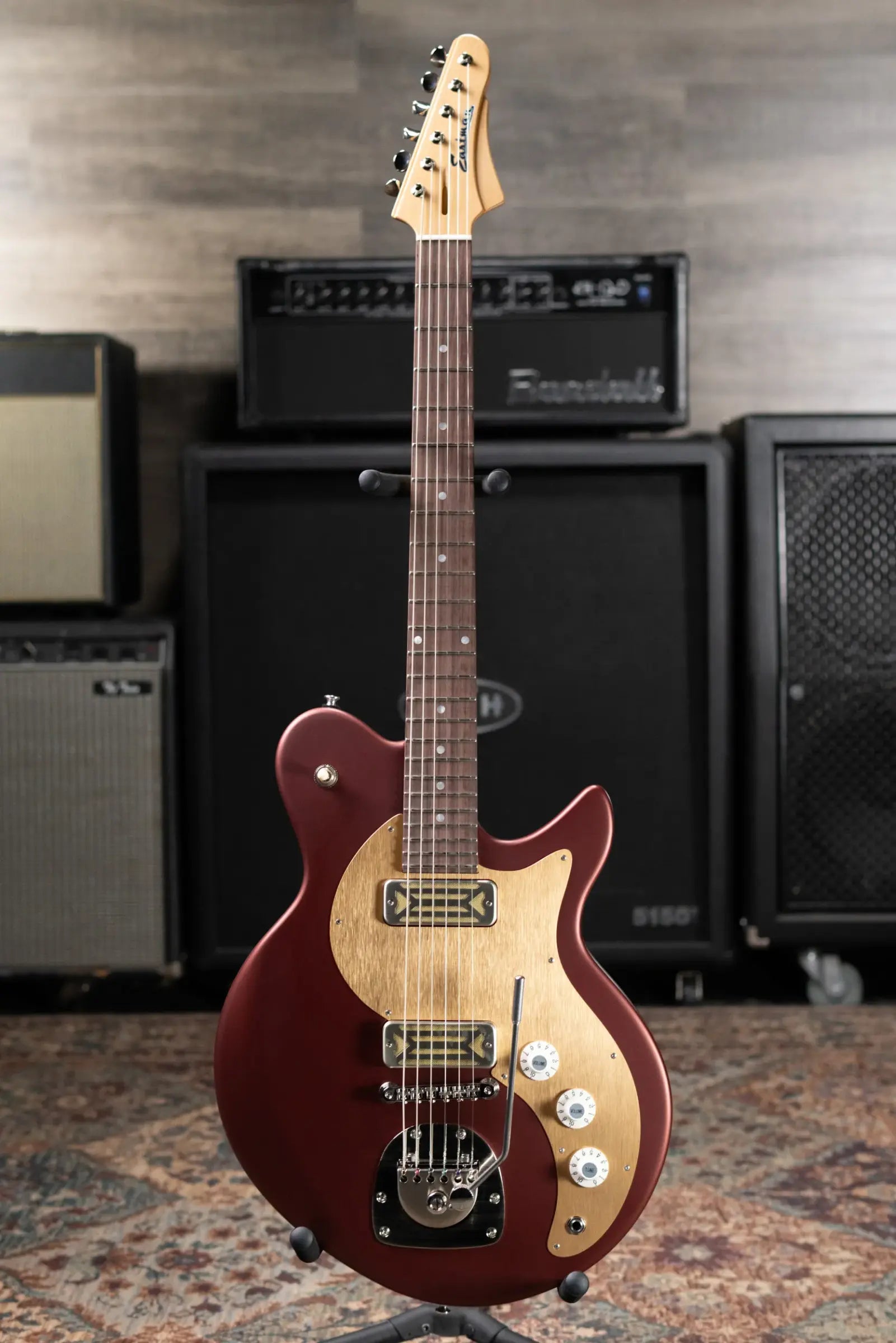 Eastman Guitars FullerTone Offset '62 Electric Guitar - Dakota Red with Gig Bag